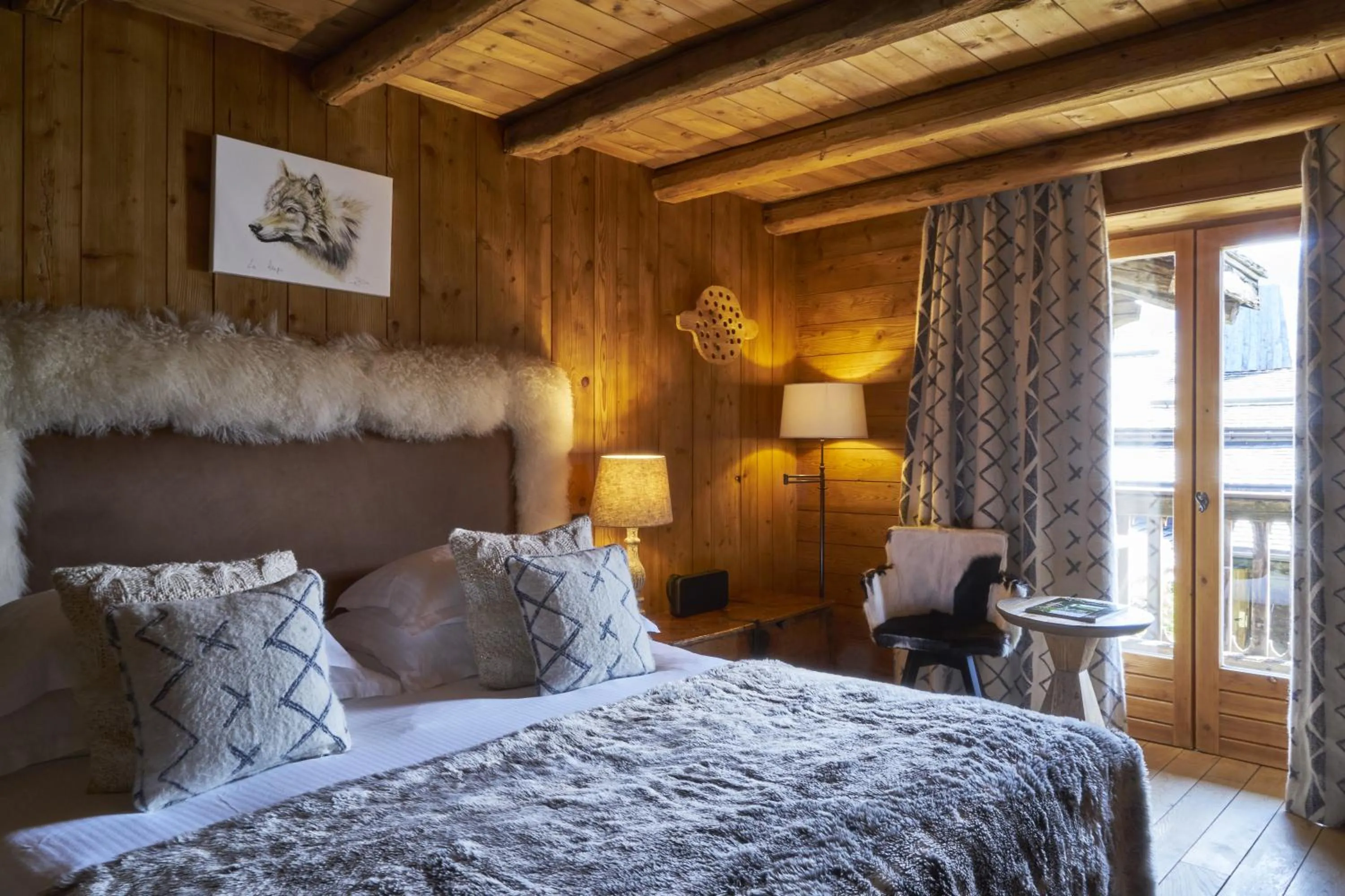 Bed in Les Fermes de Marie