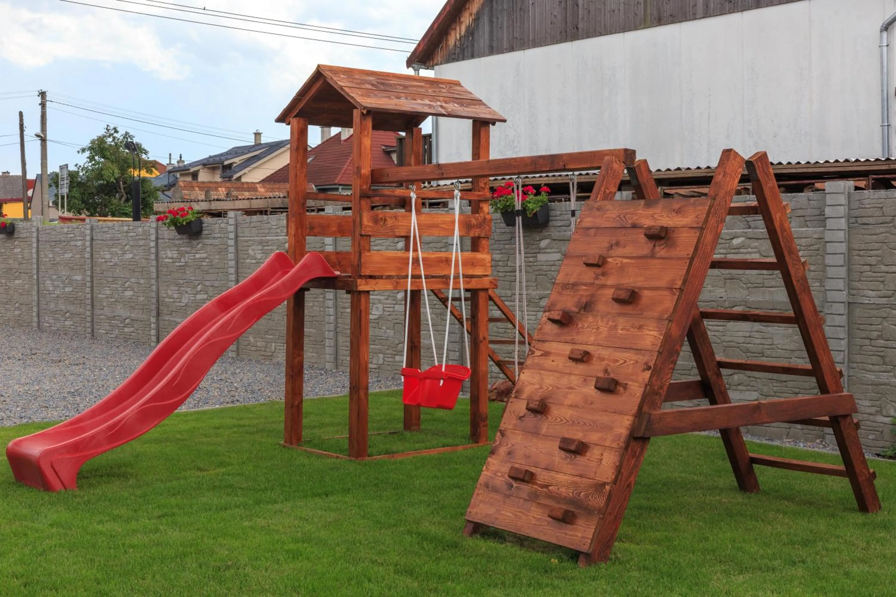 Children play ground in Villa Michaela