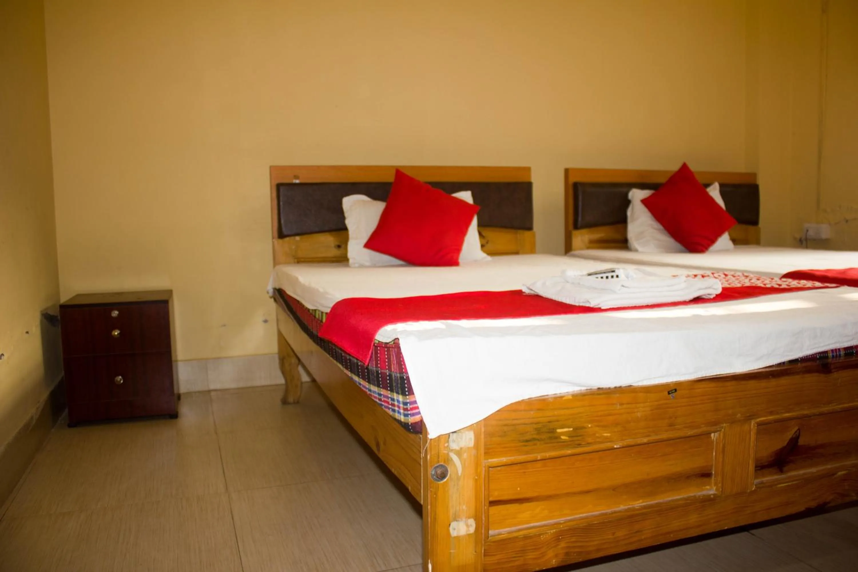 Bed in AN'NDA Guest House