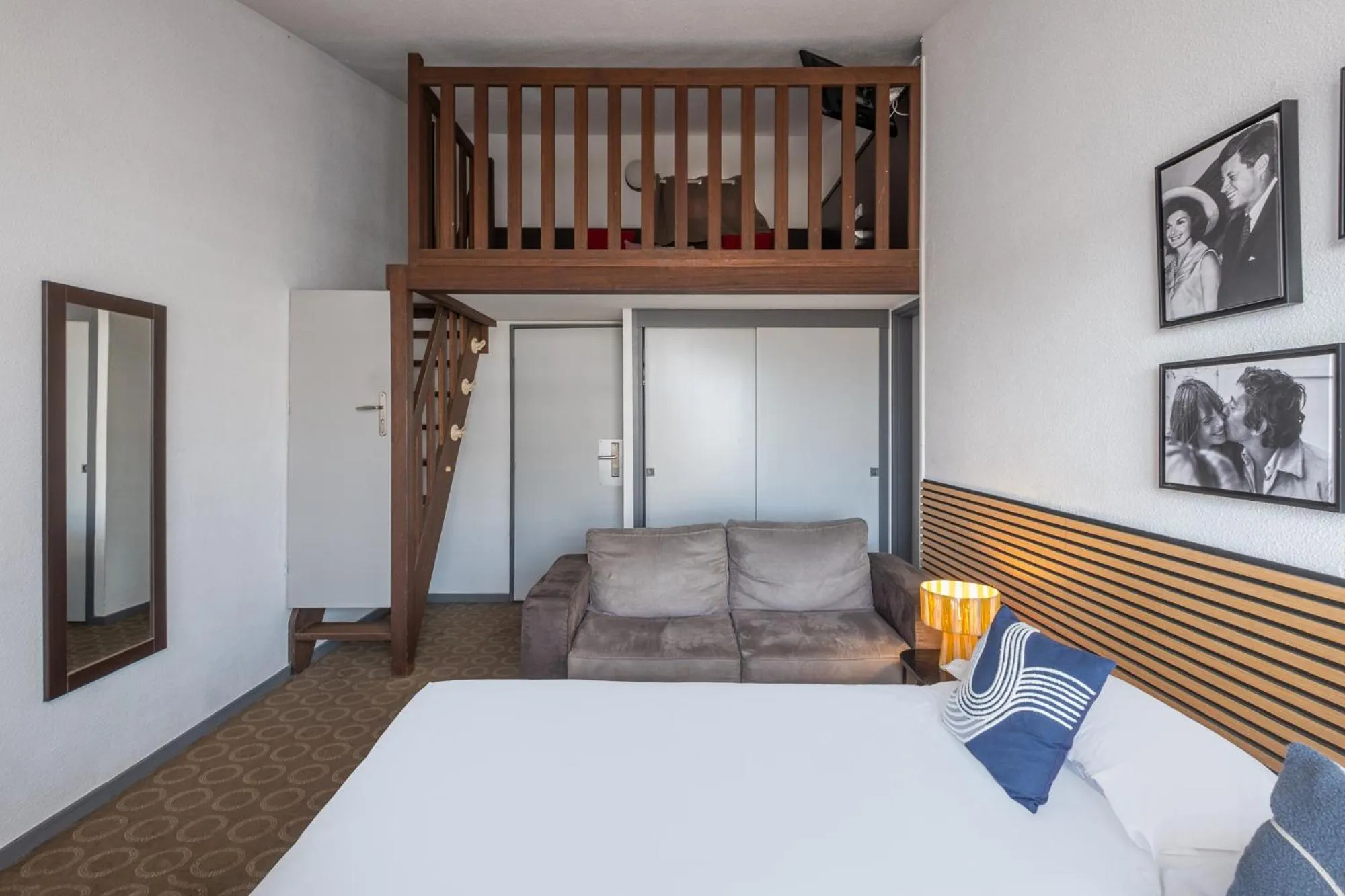 Photo of the whole room, Bed in Brit Hotel Opal Centre Port