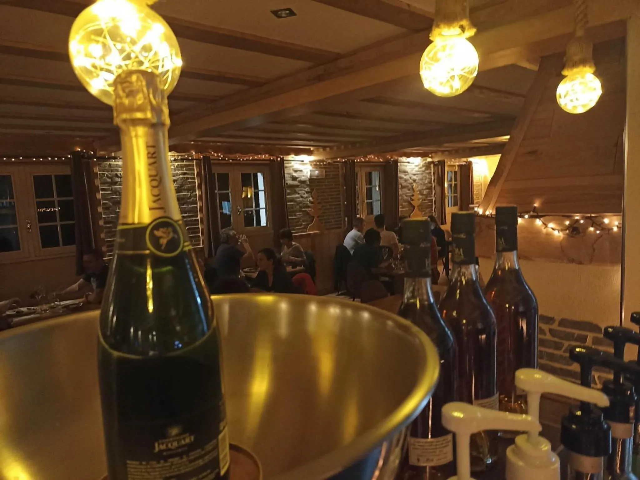 Lounge or bar in La Sapinière St Lary Soulan