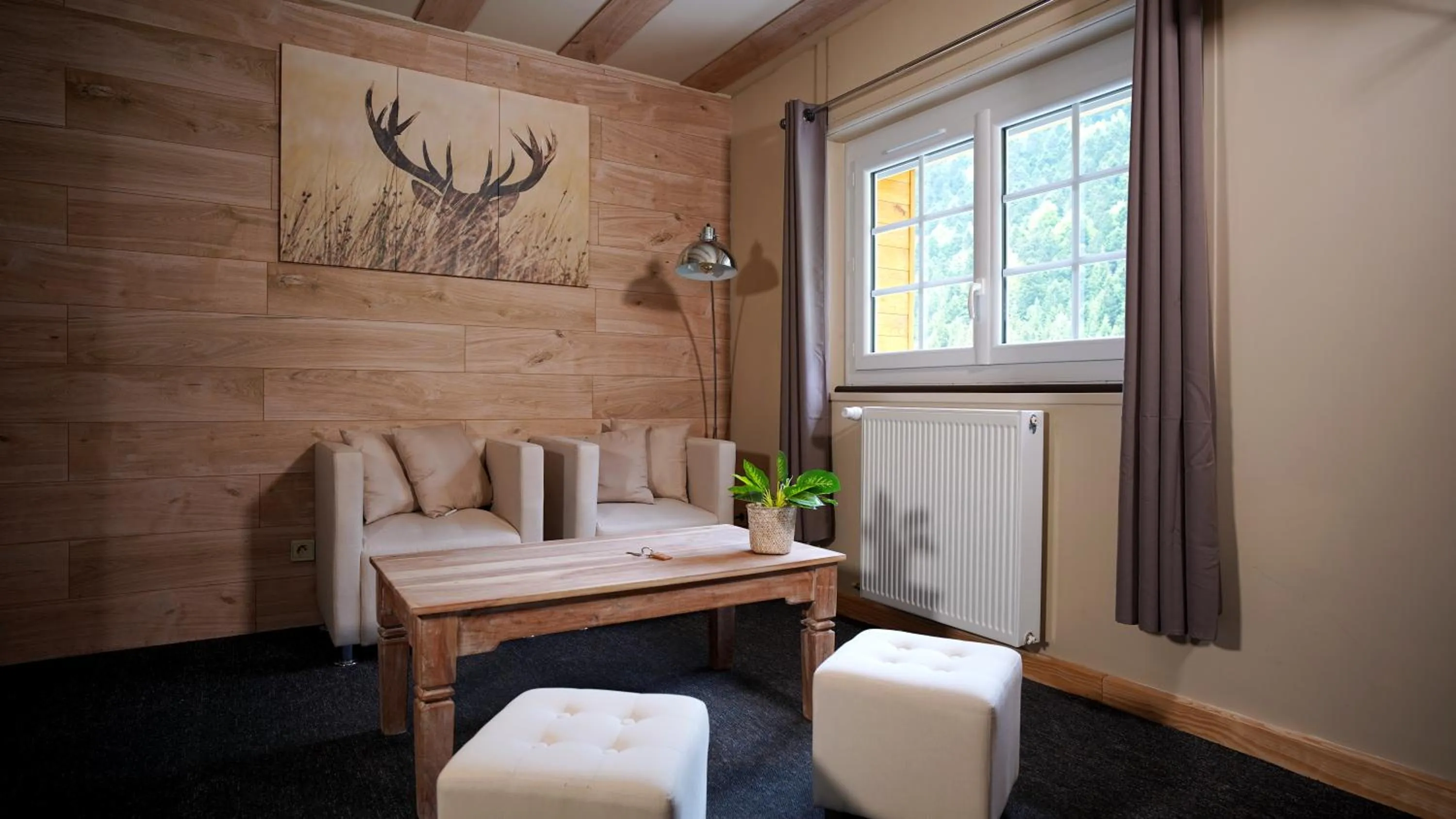 Living room in La Sapinière St Lary Soulan