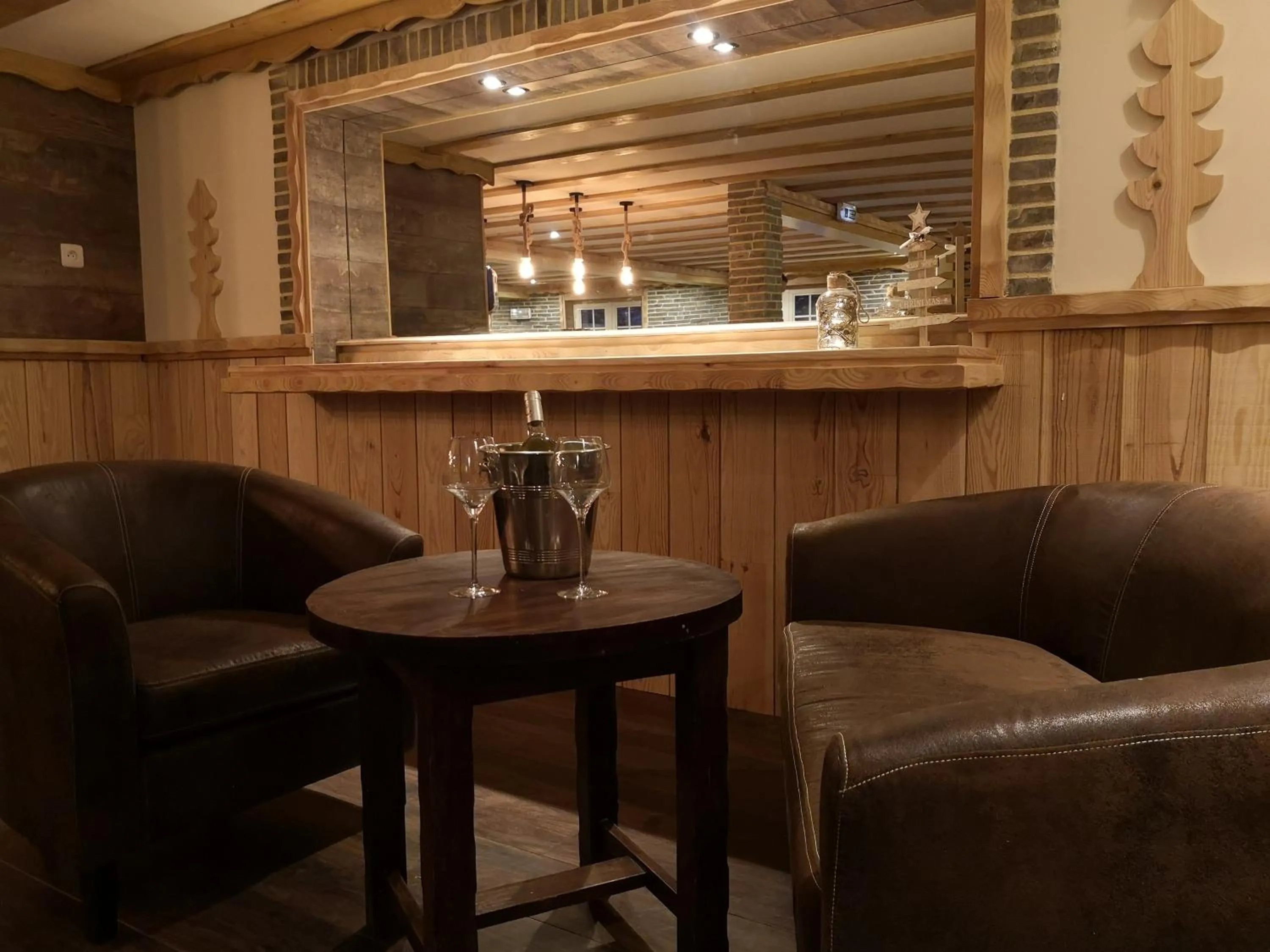 Living room in La Sapinière St Lary Soulan