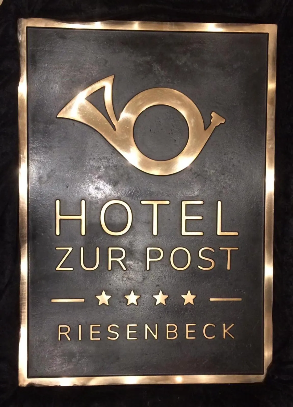 Logo/Certificate/Sign in Hotel zur Post Riesenbeck