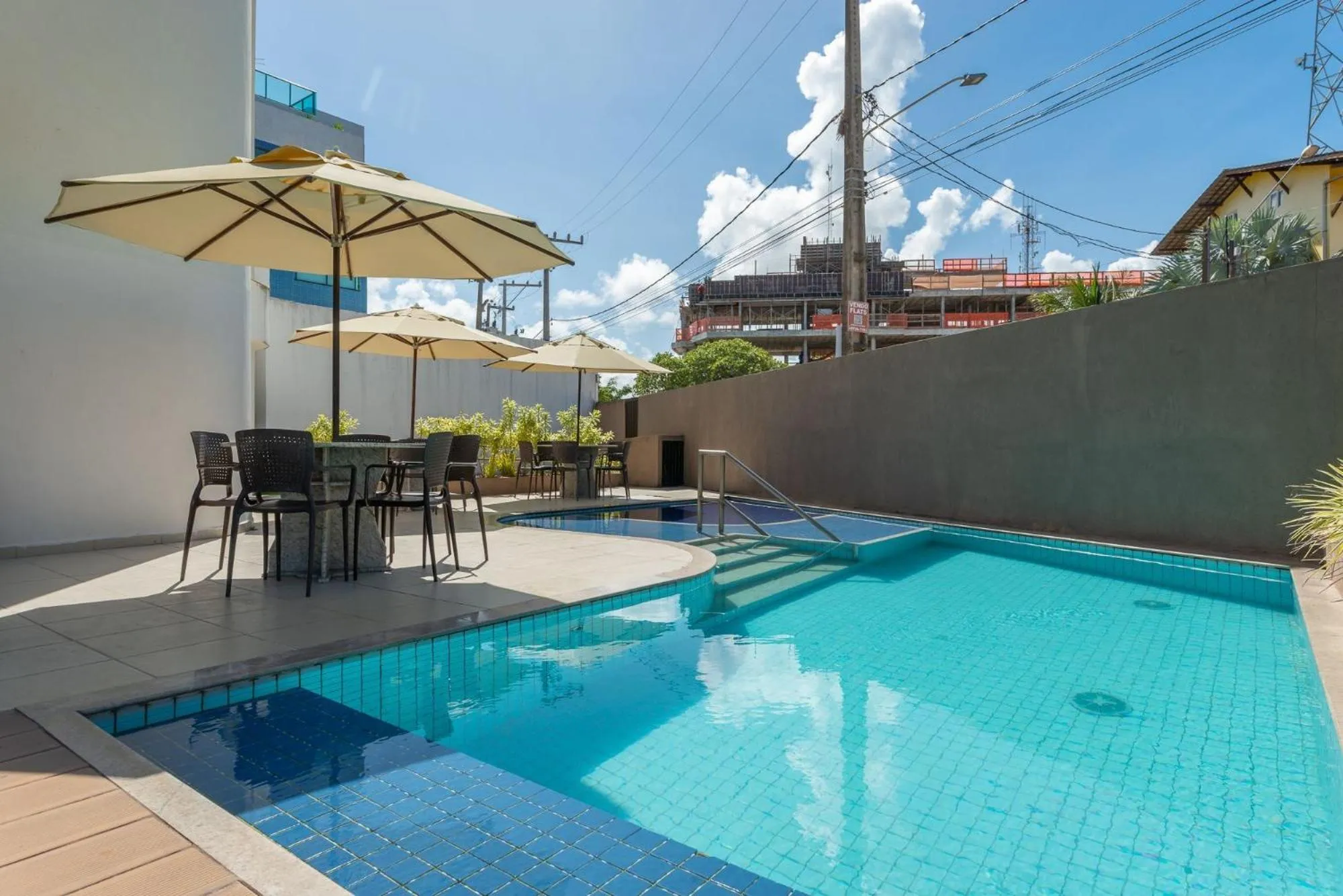 Pool view in Praia Central Porto de Galinhas