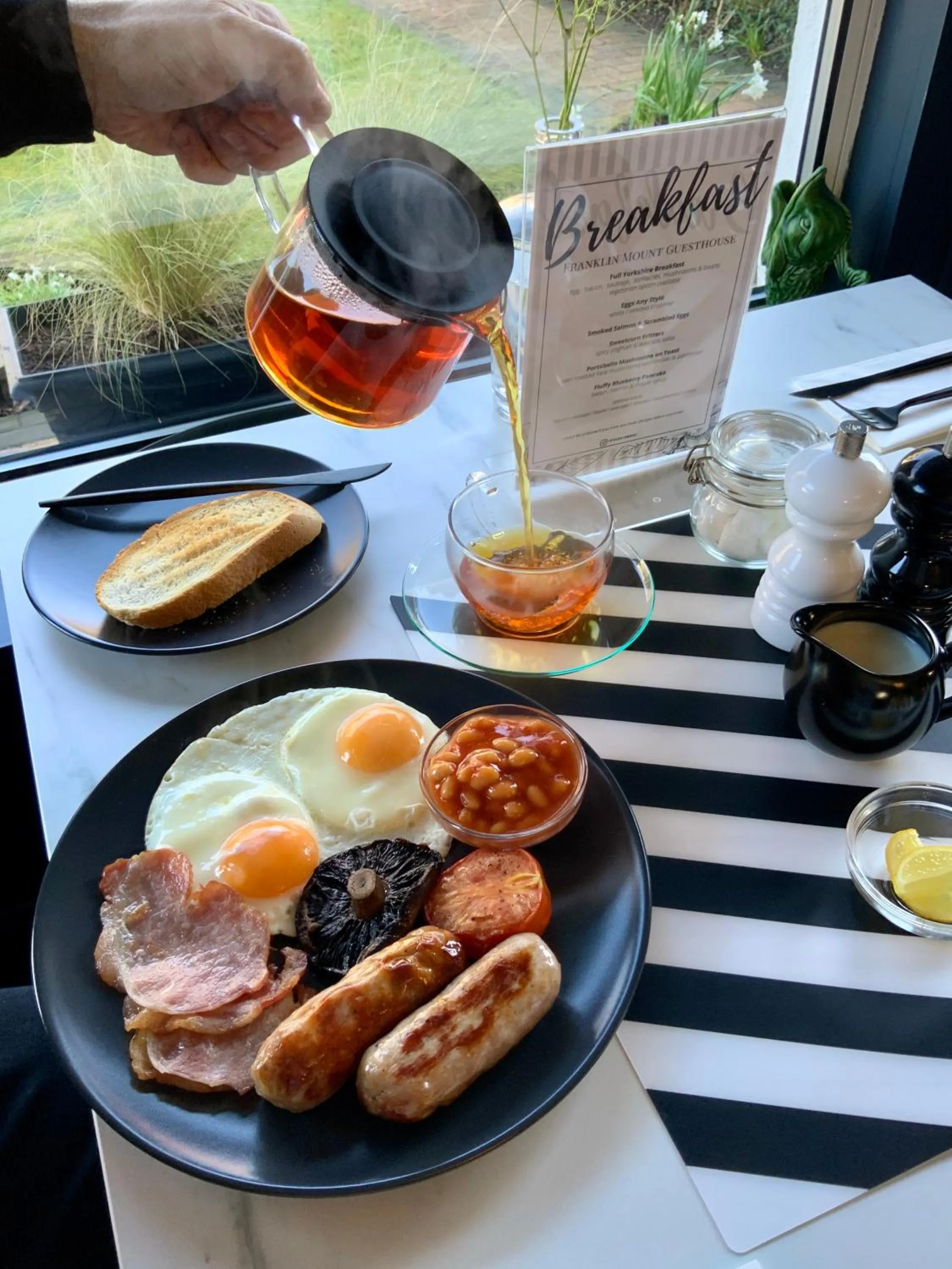 Breakfast in Franklin Mount Boutique Guesthouse