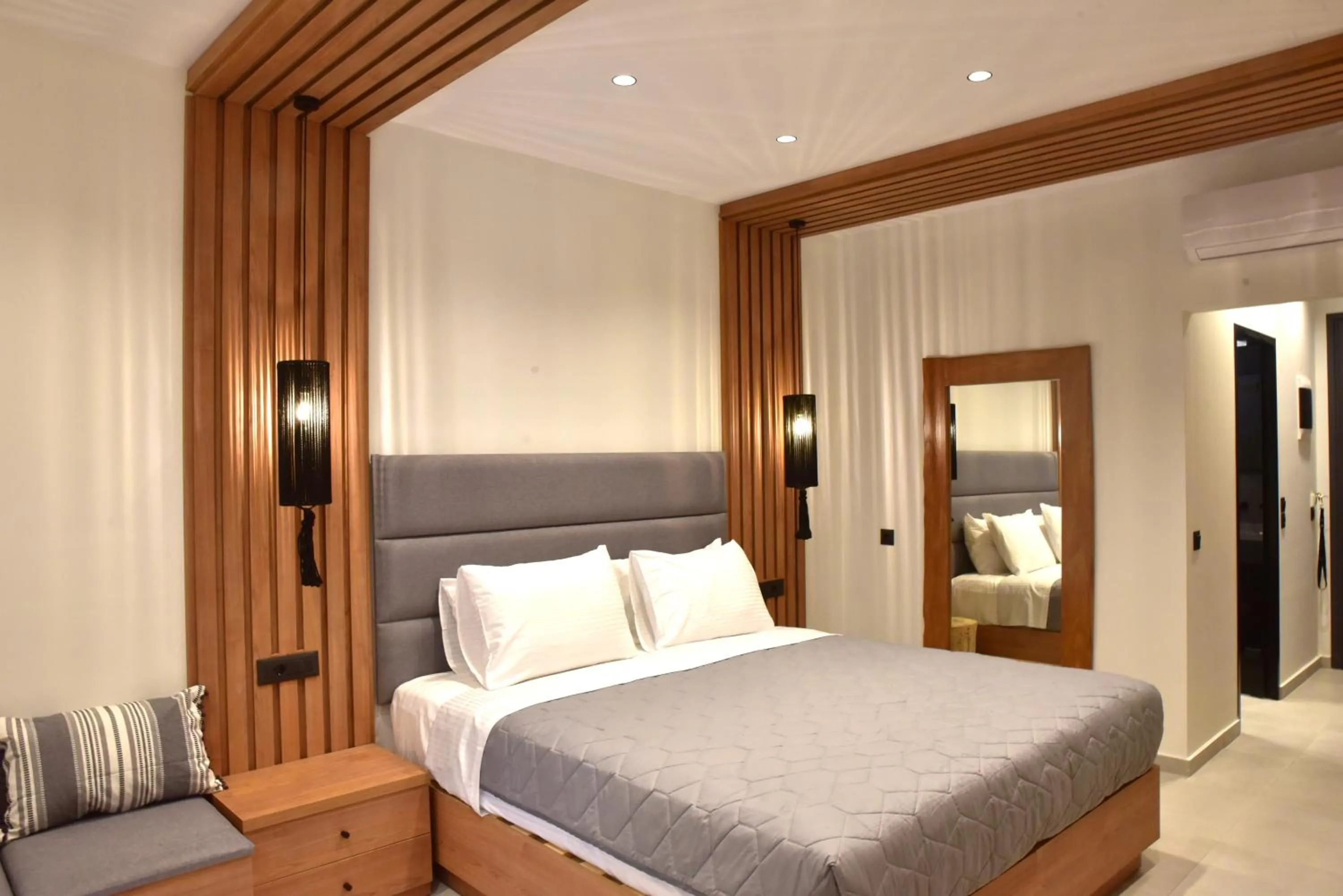 Bedroom, Bed in Rafael Hotel-Adults Only