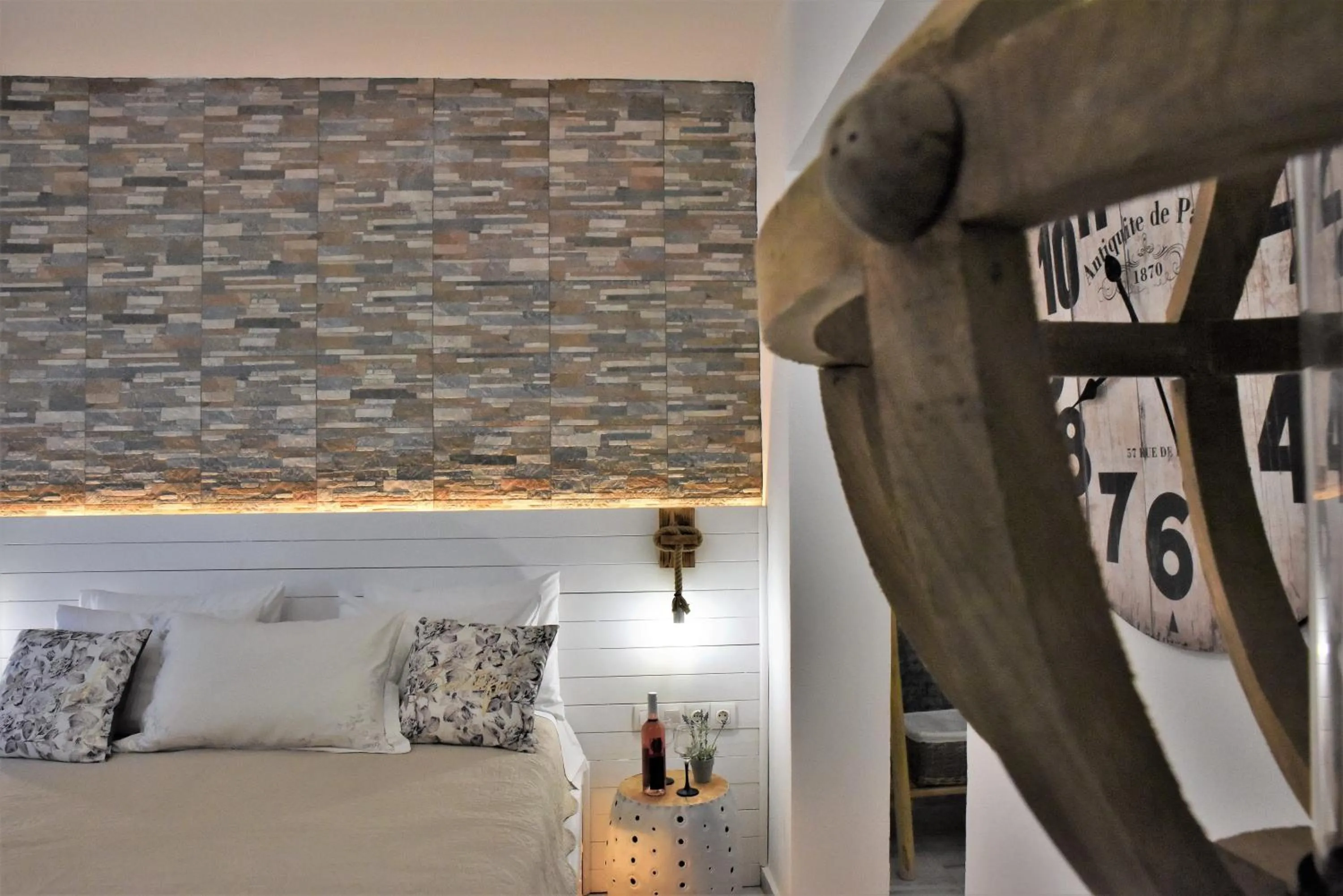 Photo of the whole room, Bed in Rafael Hotel-Adults Only