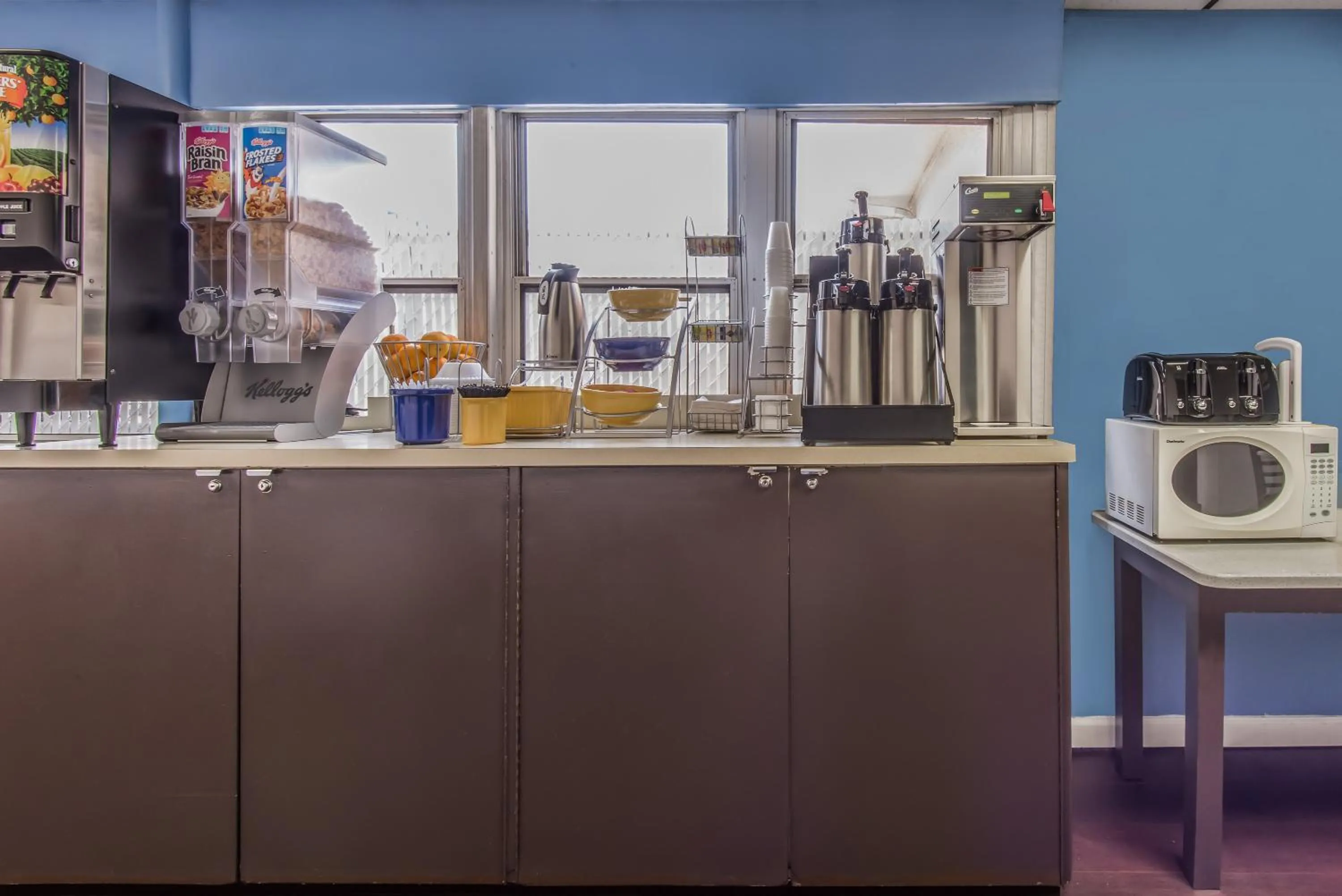 Continental breakfast in Days Inn by Wyndham Hicksville Long Island