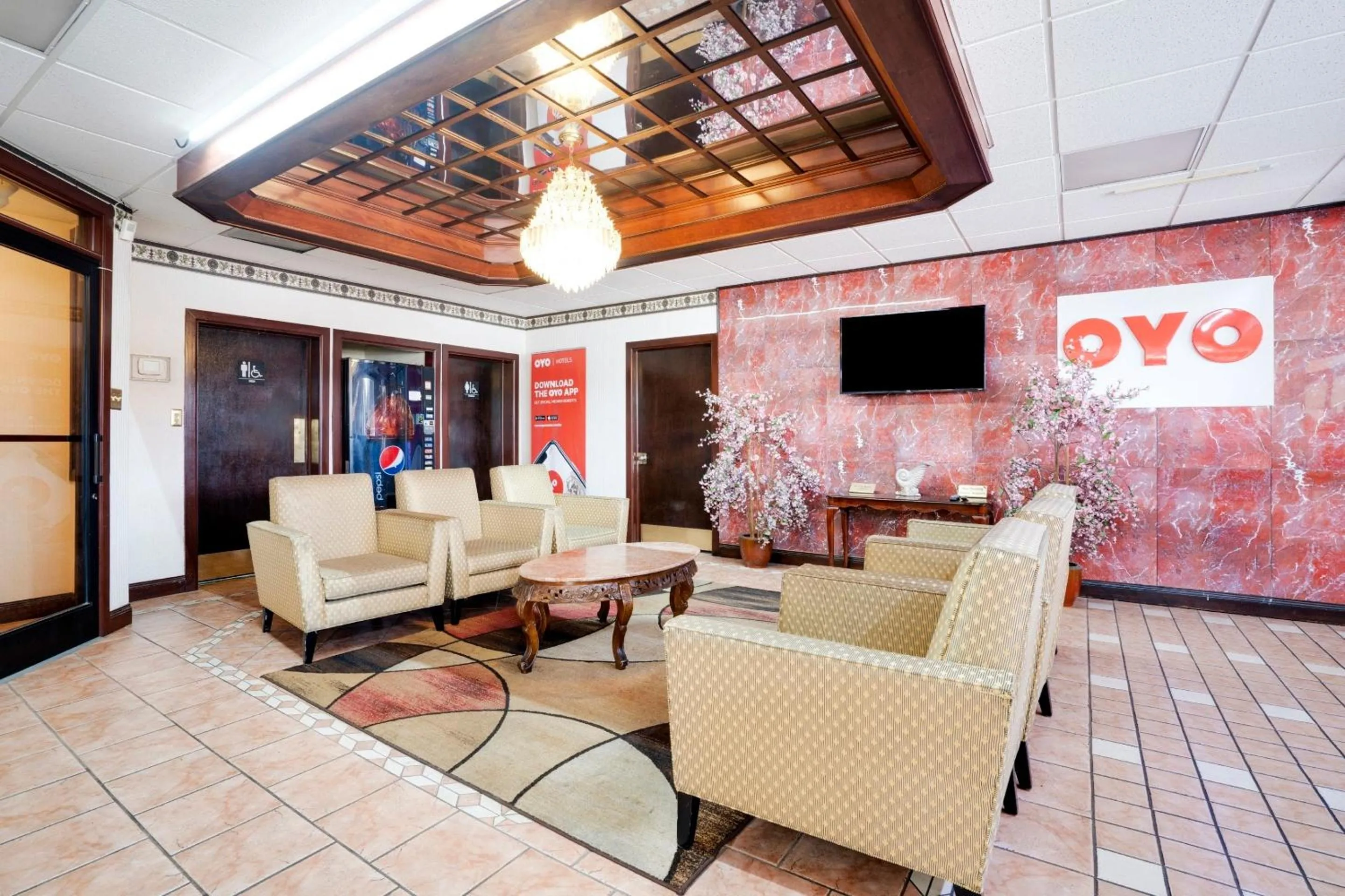 Lobby or reception in OYO Hotel Wade/Fayetteville I-95 South