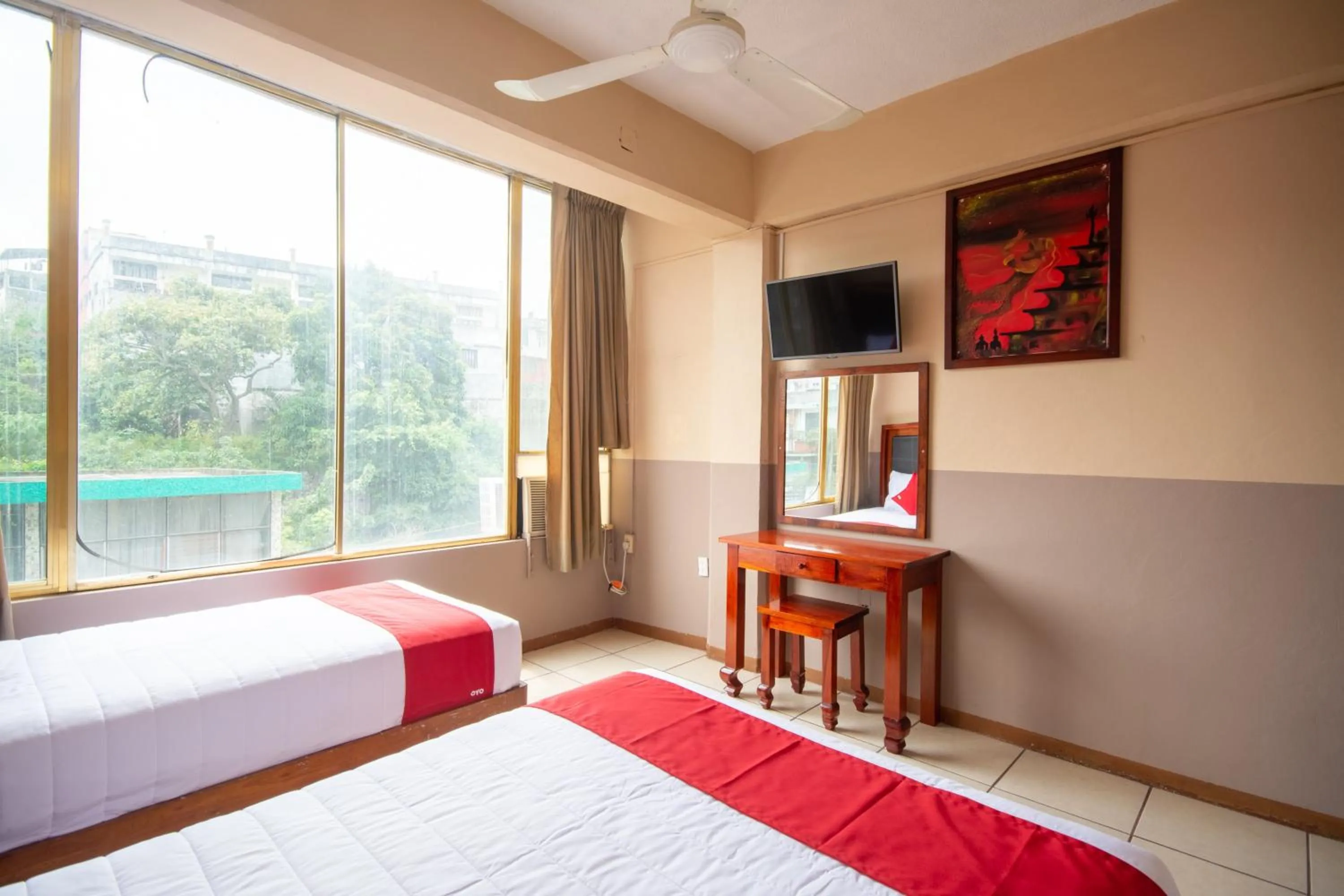 Bedroom, Bed in OYO Hotel Totonacapan, Papantla