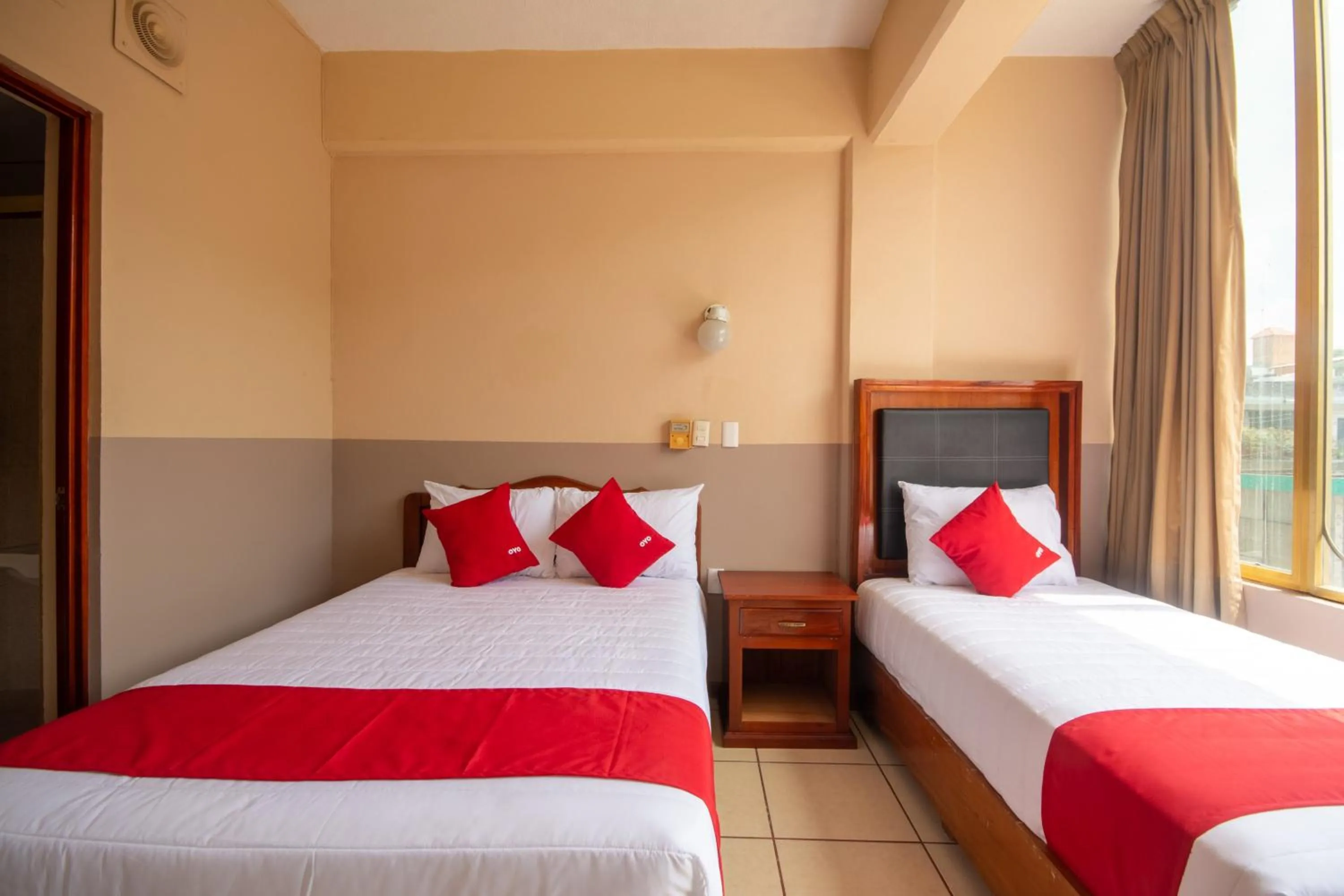 Bedroom, Bed in OYO Hotel Totonacapan, Papantla