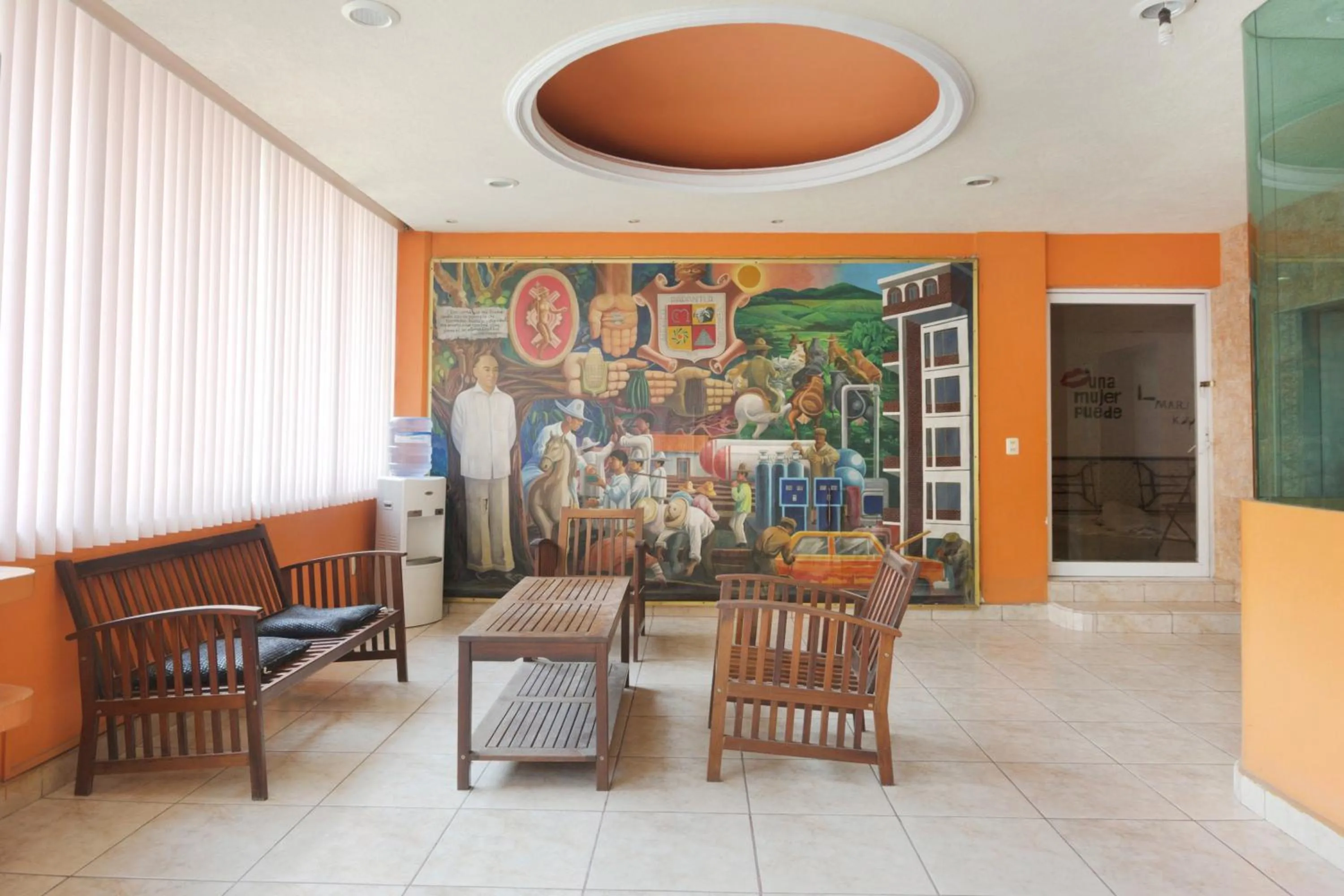 Lobby or reception in OYO Hotel Totonacapan, Papantla