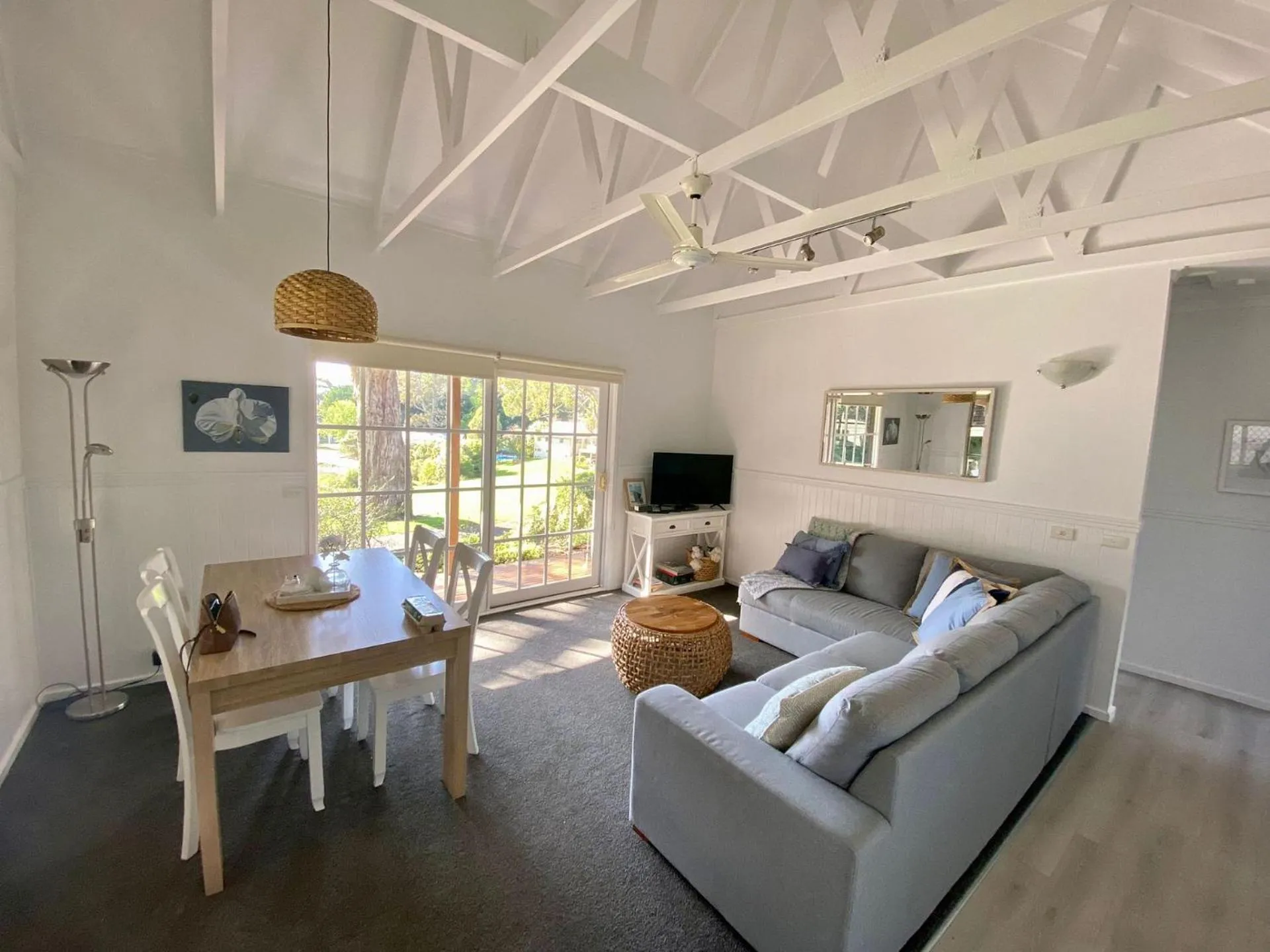 Living room in McMillans of Metung Coastal Resort