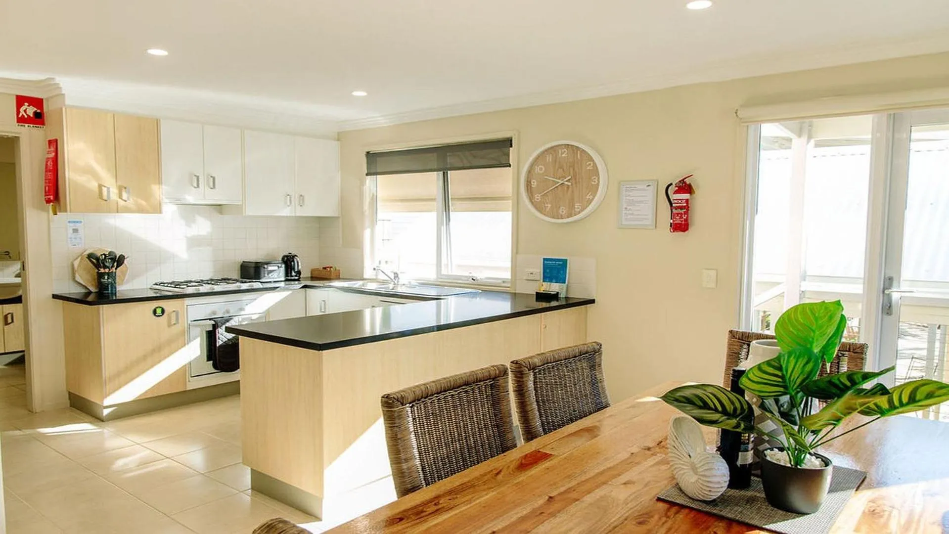 kitchen in McMillans of Metung Coastal Resort