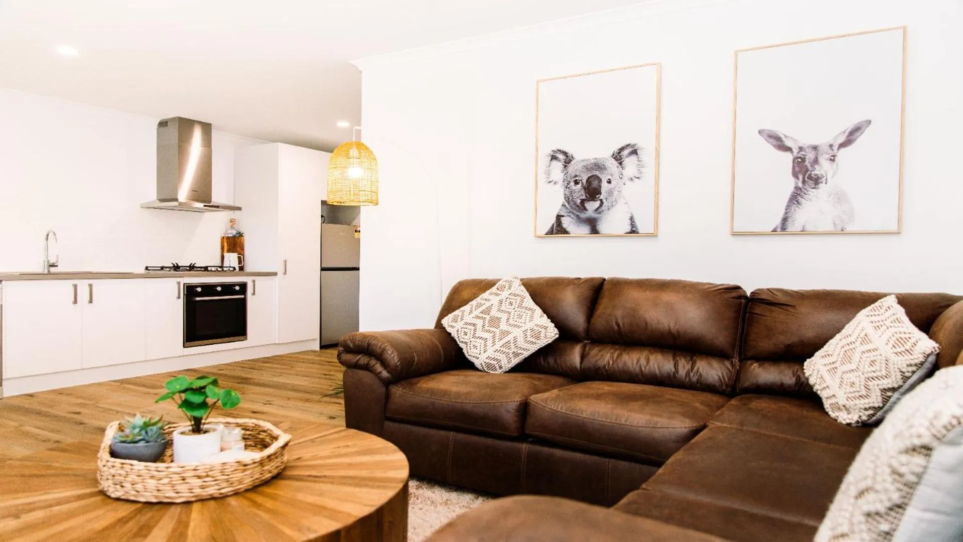 Living room in McMillans of Metung Coastal Resort
