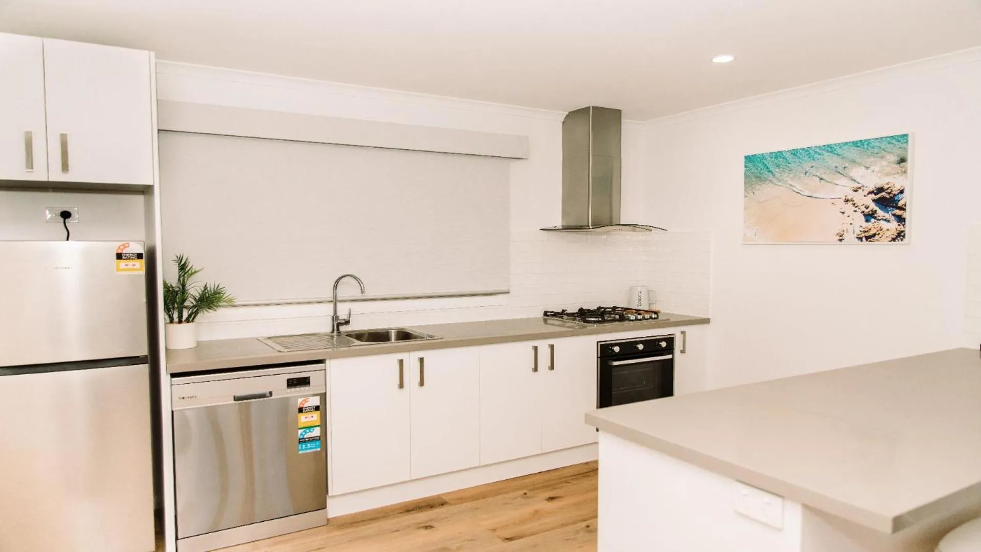 kitchen in McMillans of Metung Coastal Resort