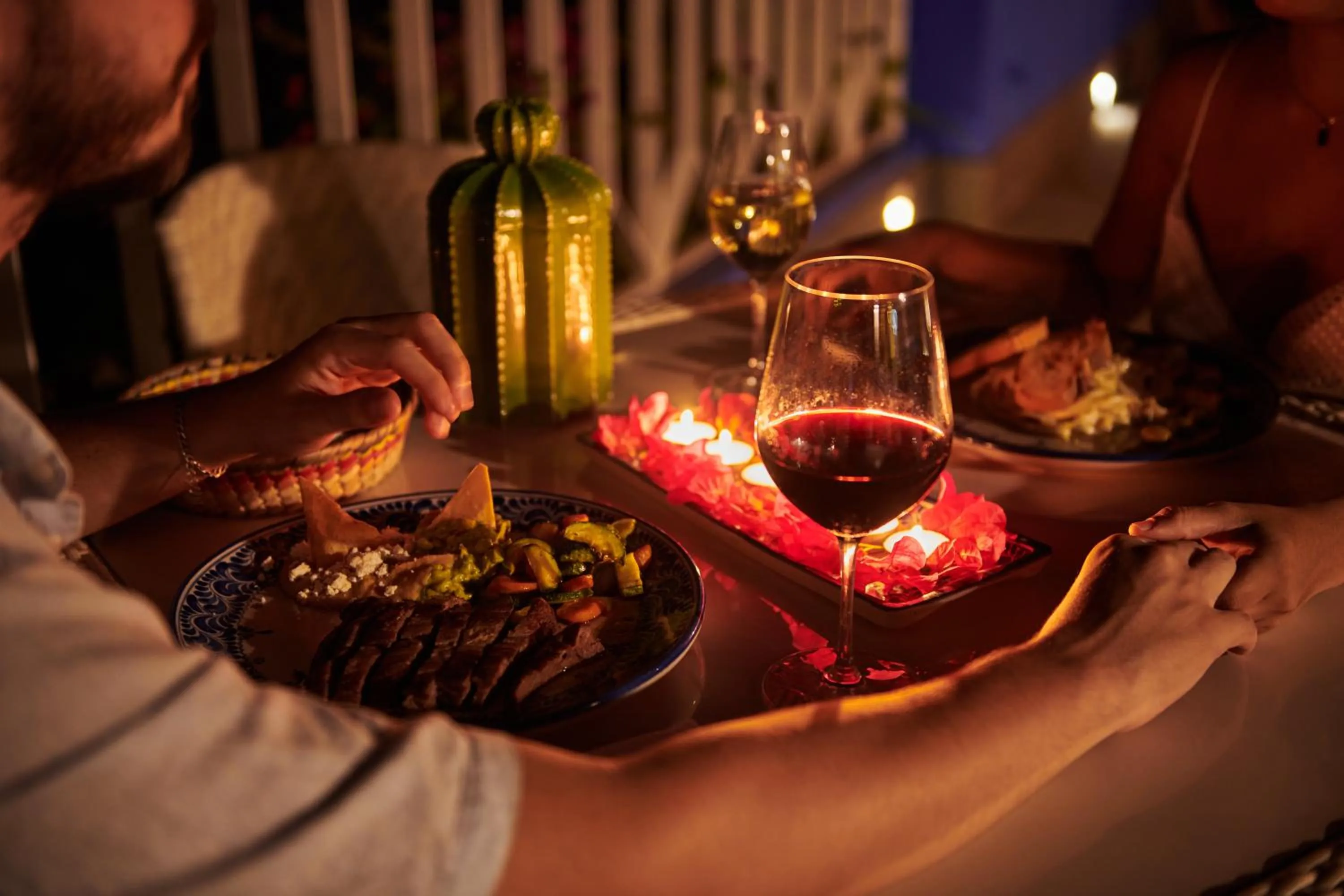 Dinner in Hotel Boutique Luxury Patio Azul