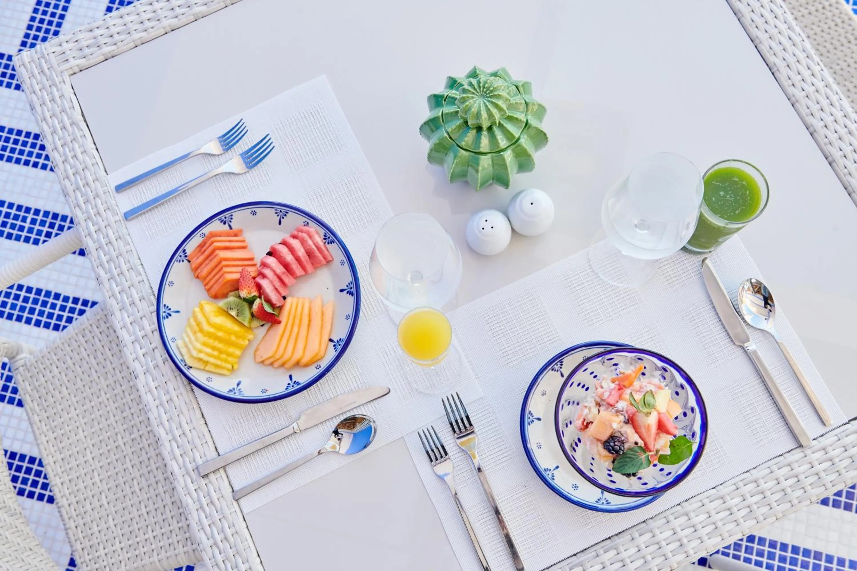 Restaurant/places to eat in Hotel Boutique Luxury Patio Azul