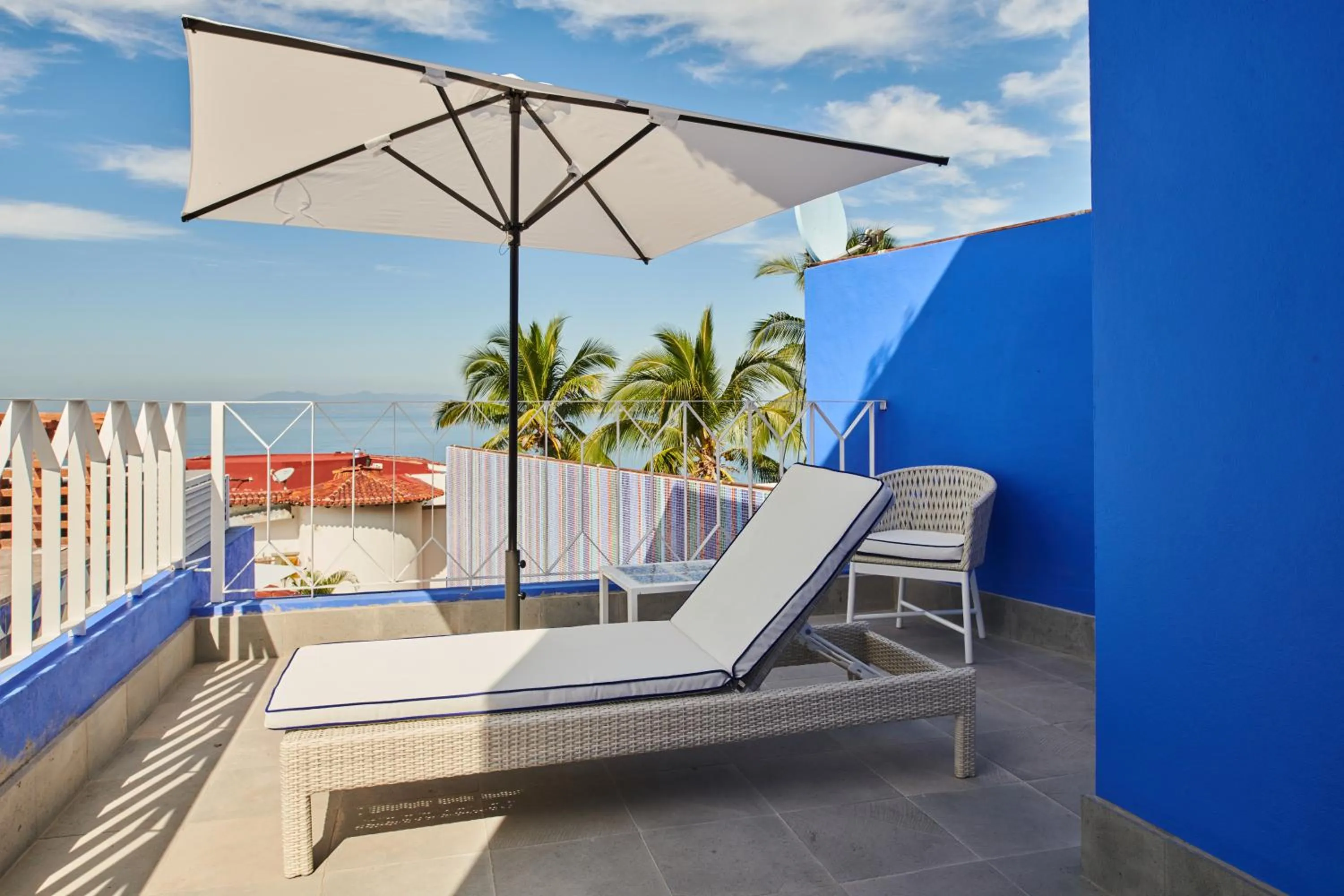Balcony/Terrace in Hotel Boutique Luxury Patio Azul