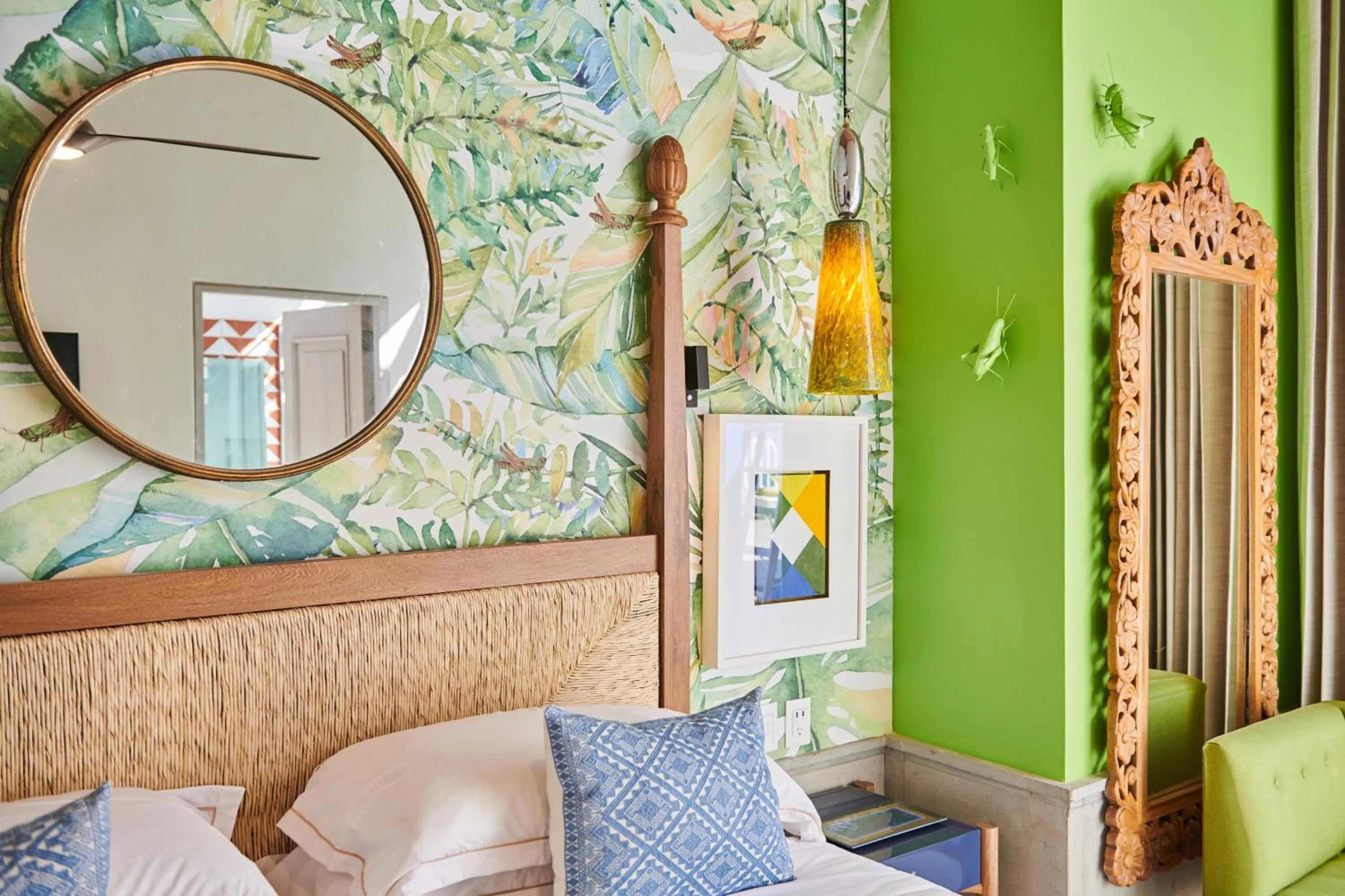 Bedroom in Hotel Boutique Luxury Patio Azul