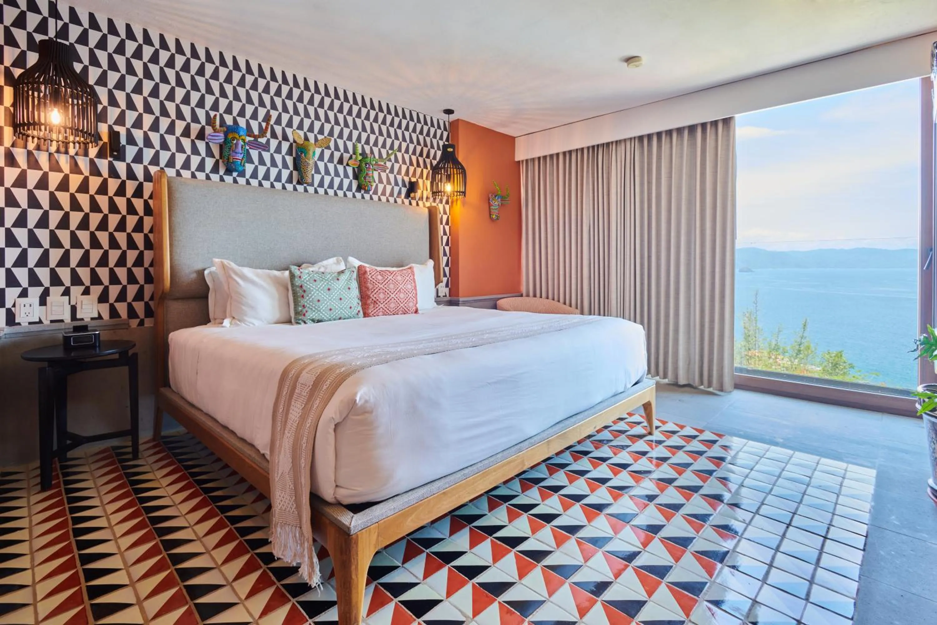 Bedroom, Bed in Hotel Boutique Luxury Patio Azul