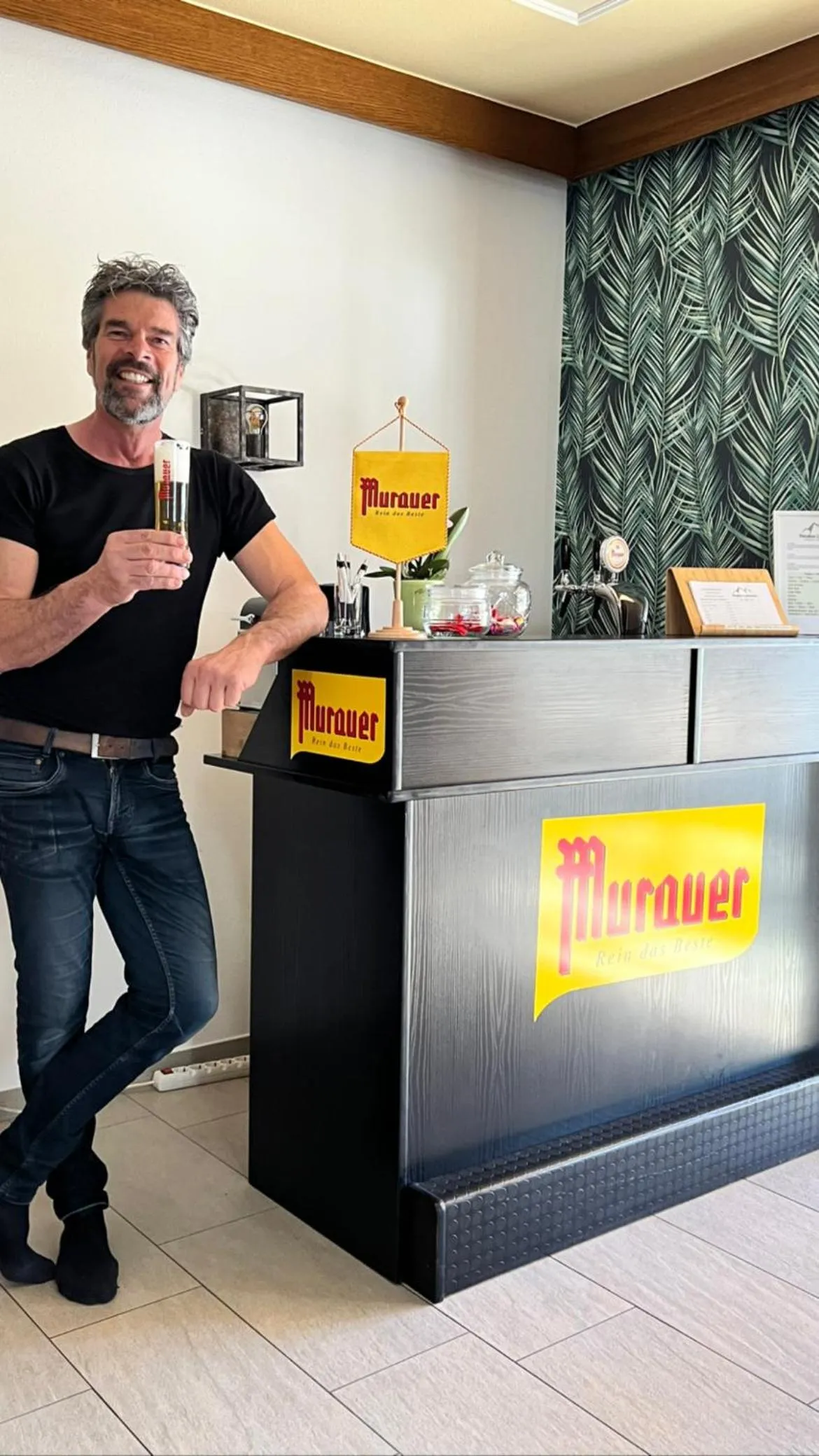 Lounge or bar in Pension Lambrecht