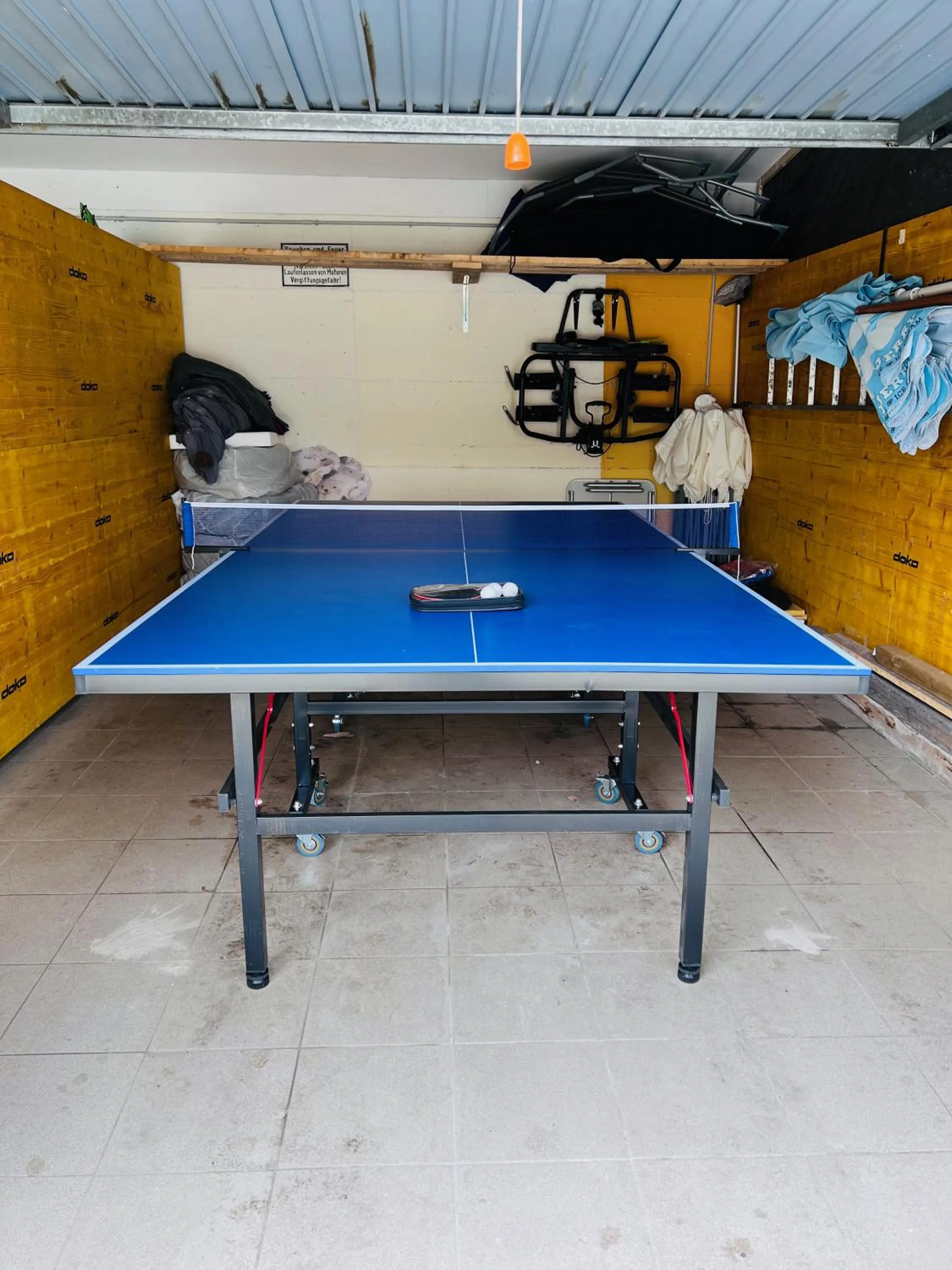 Table tennis in Pension Lambrecht