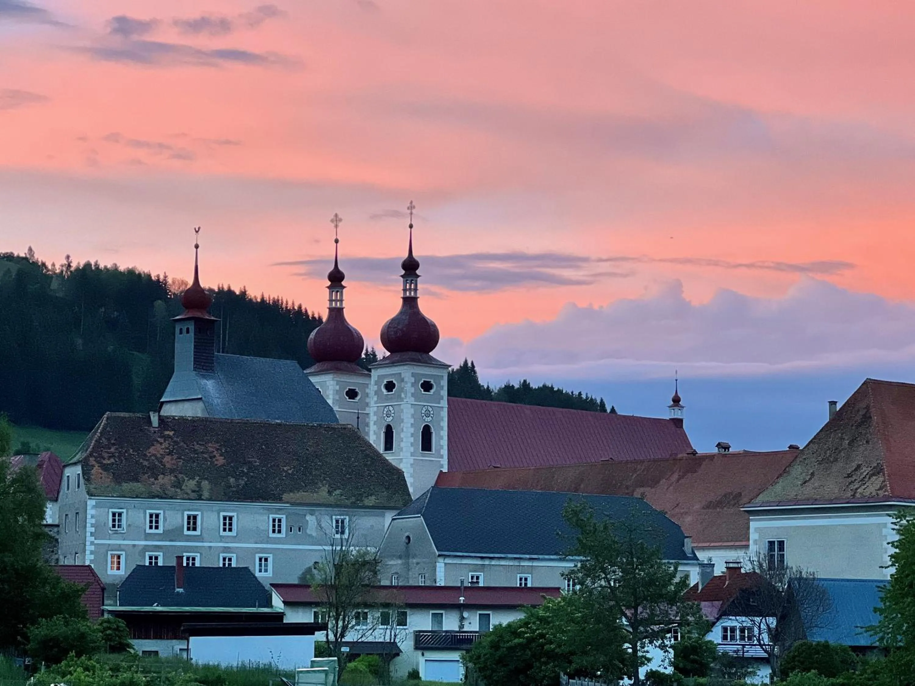 View (from property/room) in Pension Lambrecht
