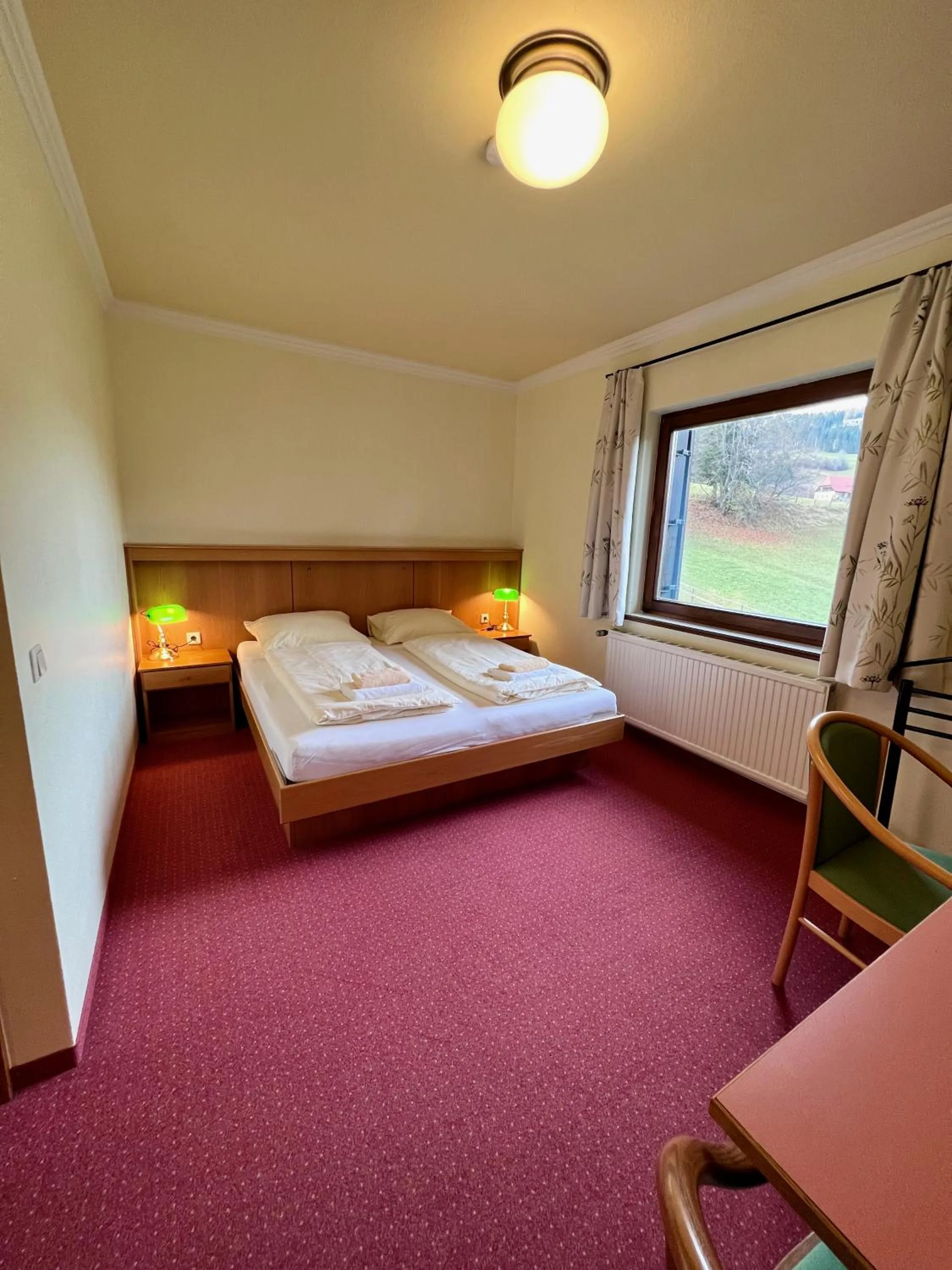 Bedroom, Bed in Pension Lambrecht