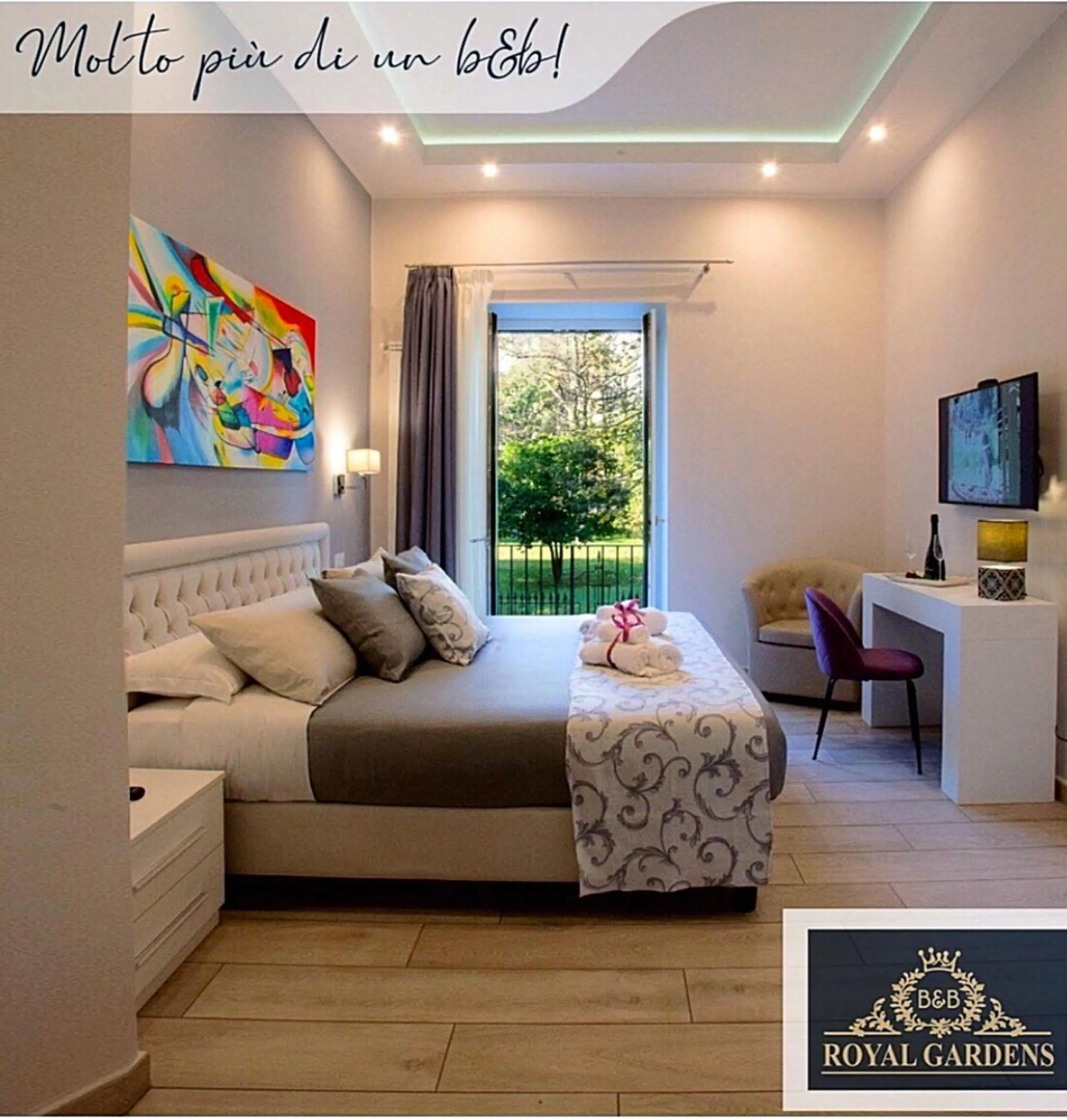 Photo of the whole room, Bed in ROYAL GARDENS