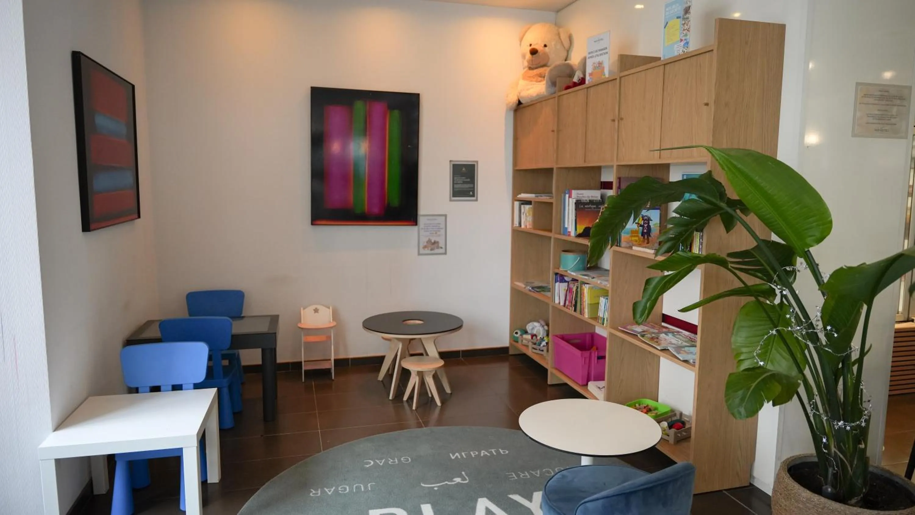 Children play ground in Novotel Suites Marseille Centre Euromed