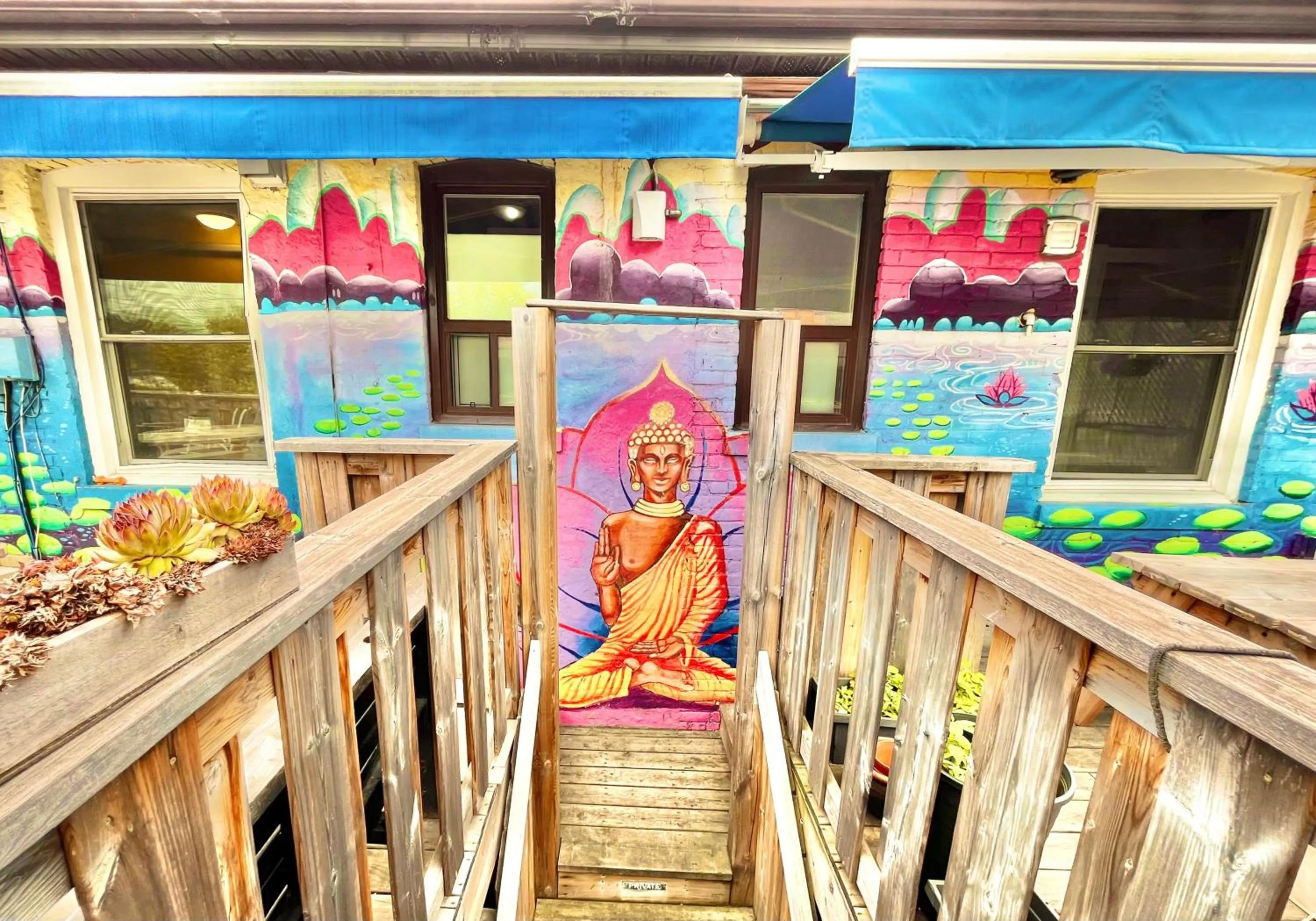 Balcony/Terrace in The Only Backpacker's Inn