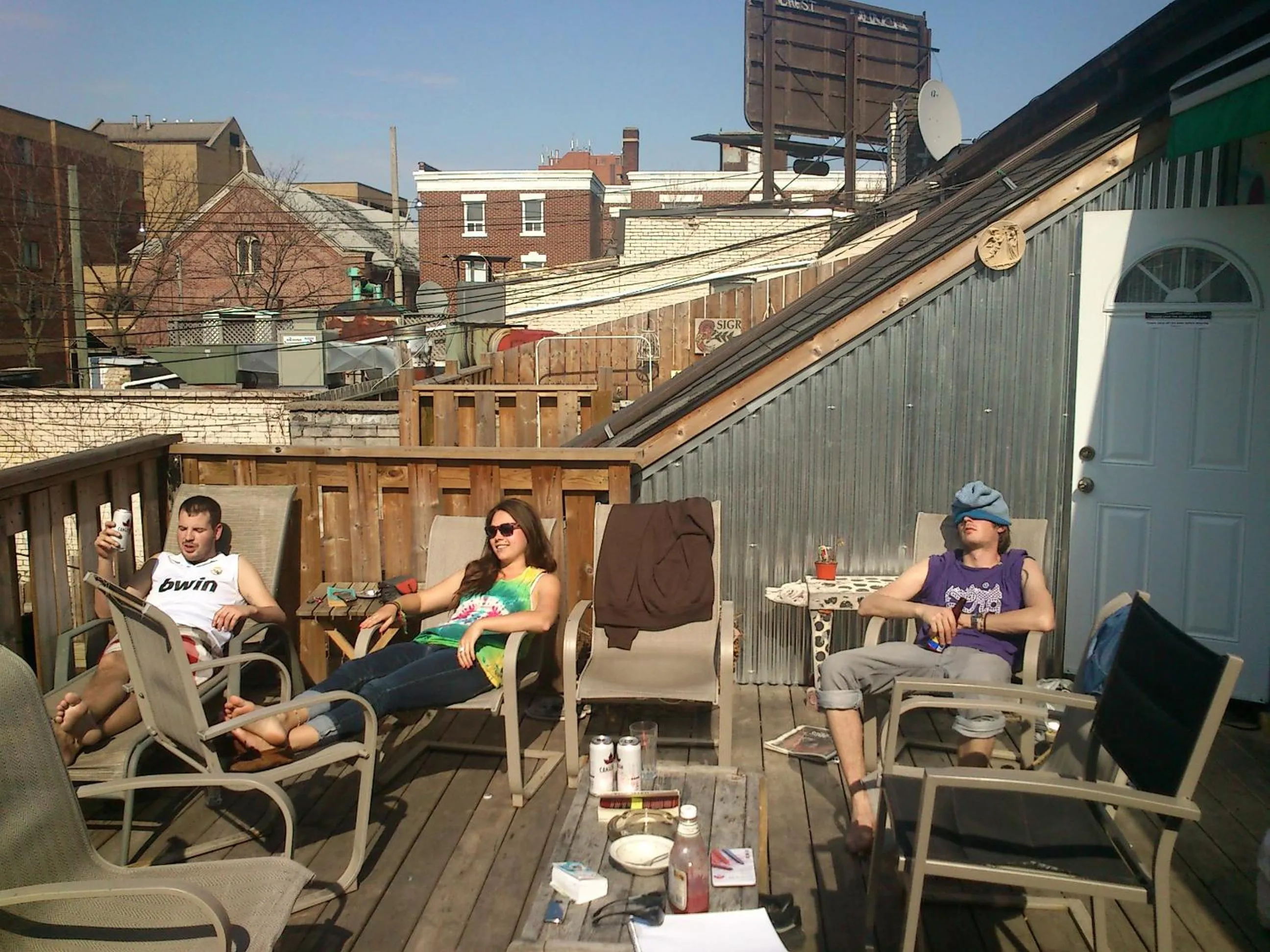 People in The Only Backpacker's Inn