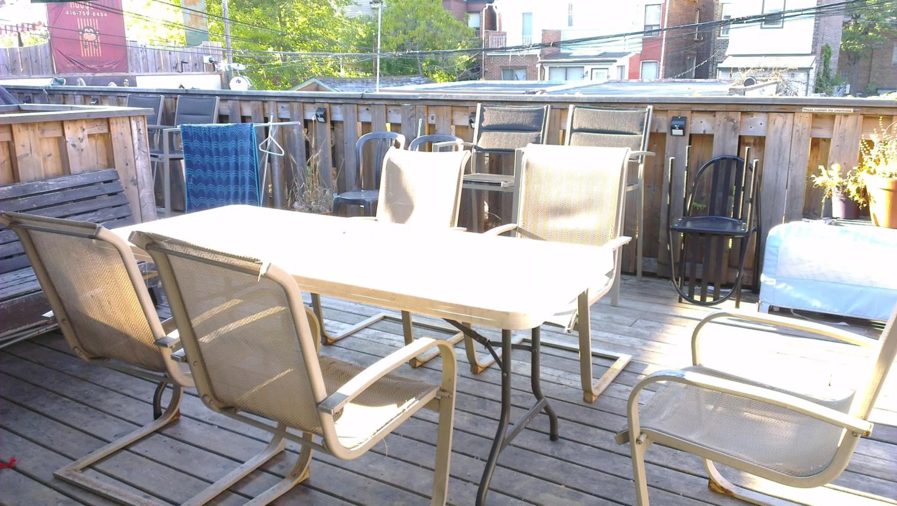 Balcony/Terrace in The Only Backpacker's Inn