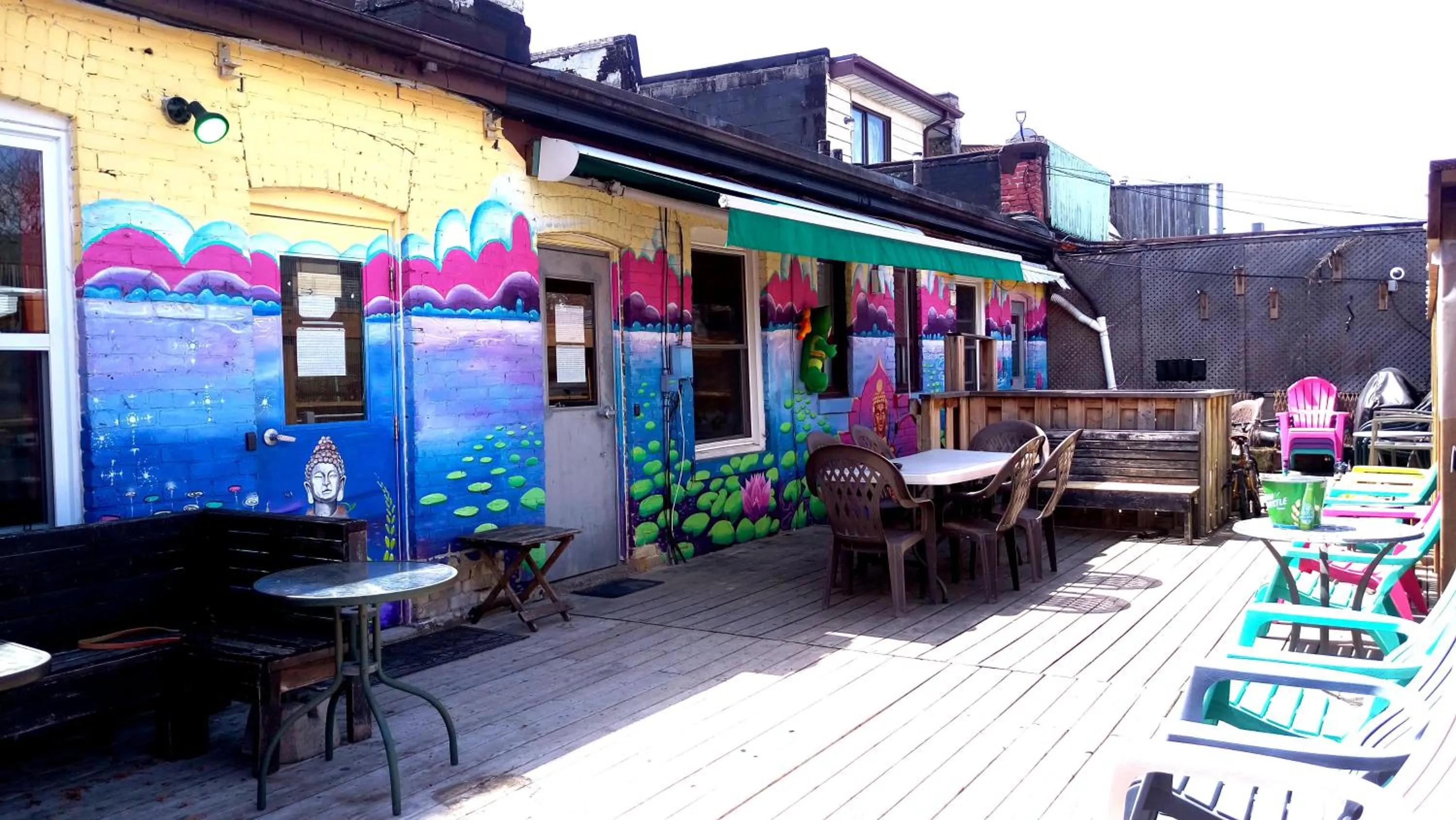 Balcony/Terrace in The Only Backpacker's Inn