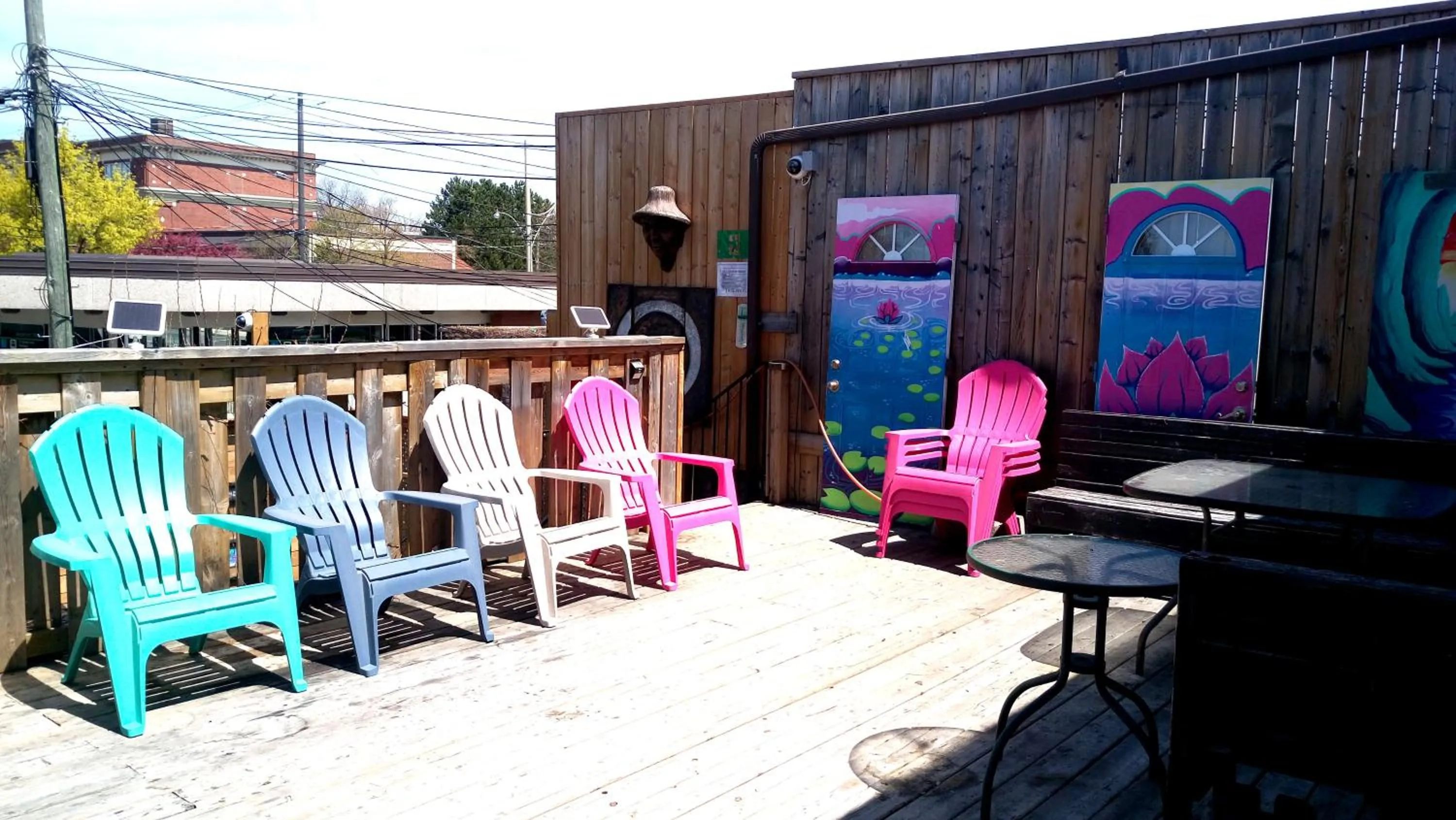 Balcony/Terrace in The Only Backpacker's Inn
