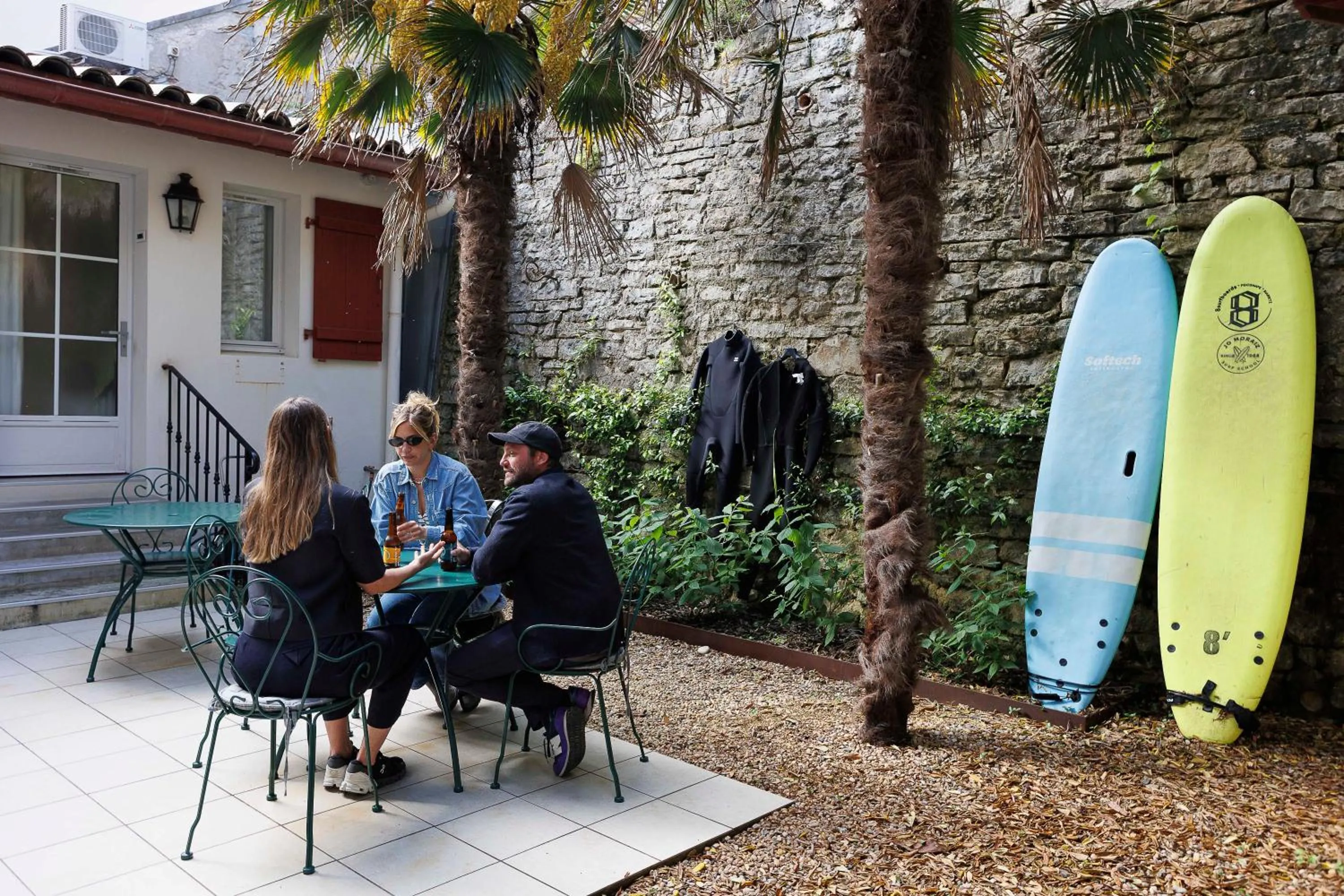 Patio in ALFRED HOTELS Port-Vieux