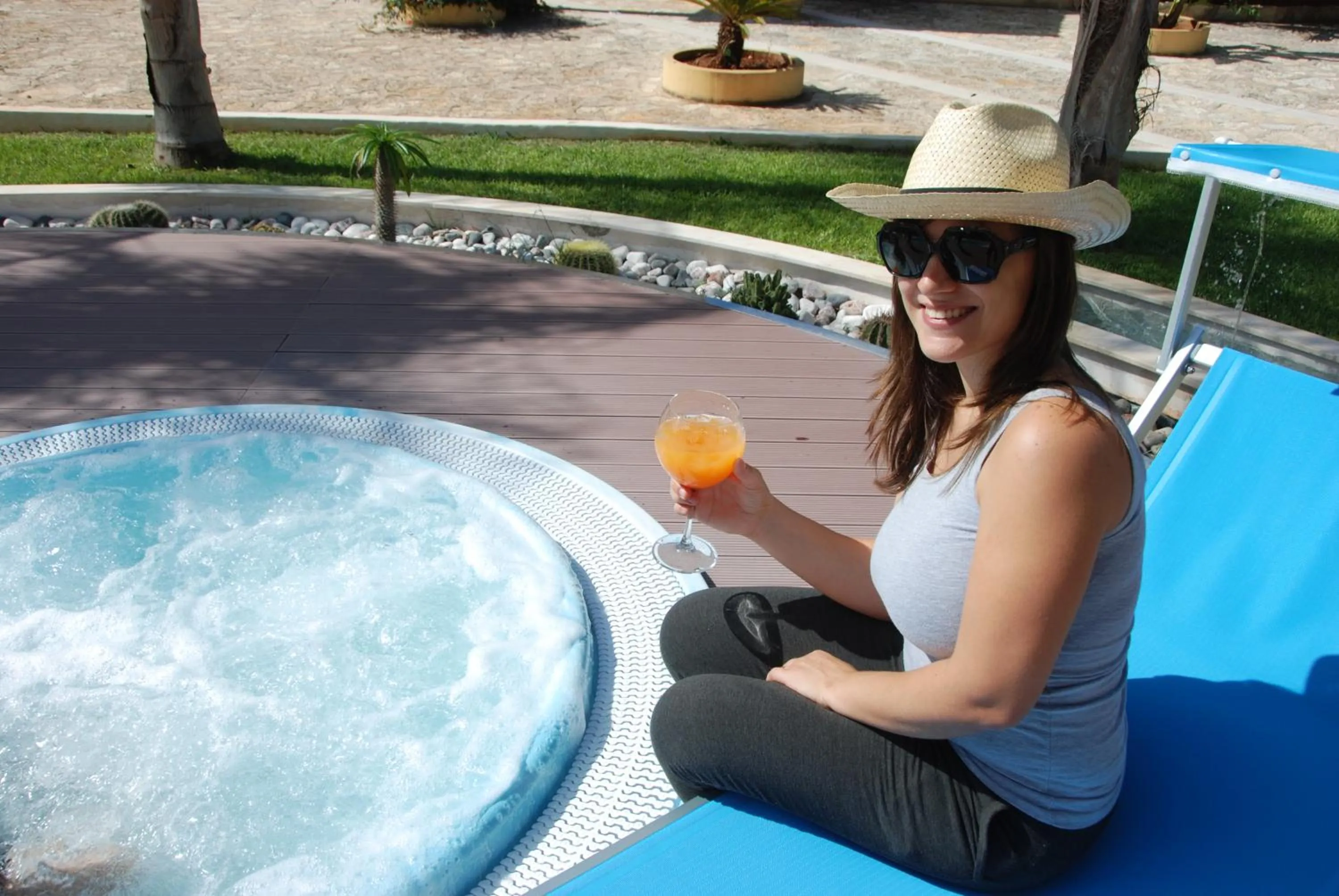 Decorative detail in Hotel Oasi da Paolo