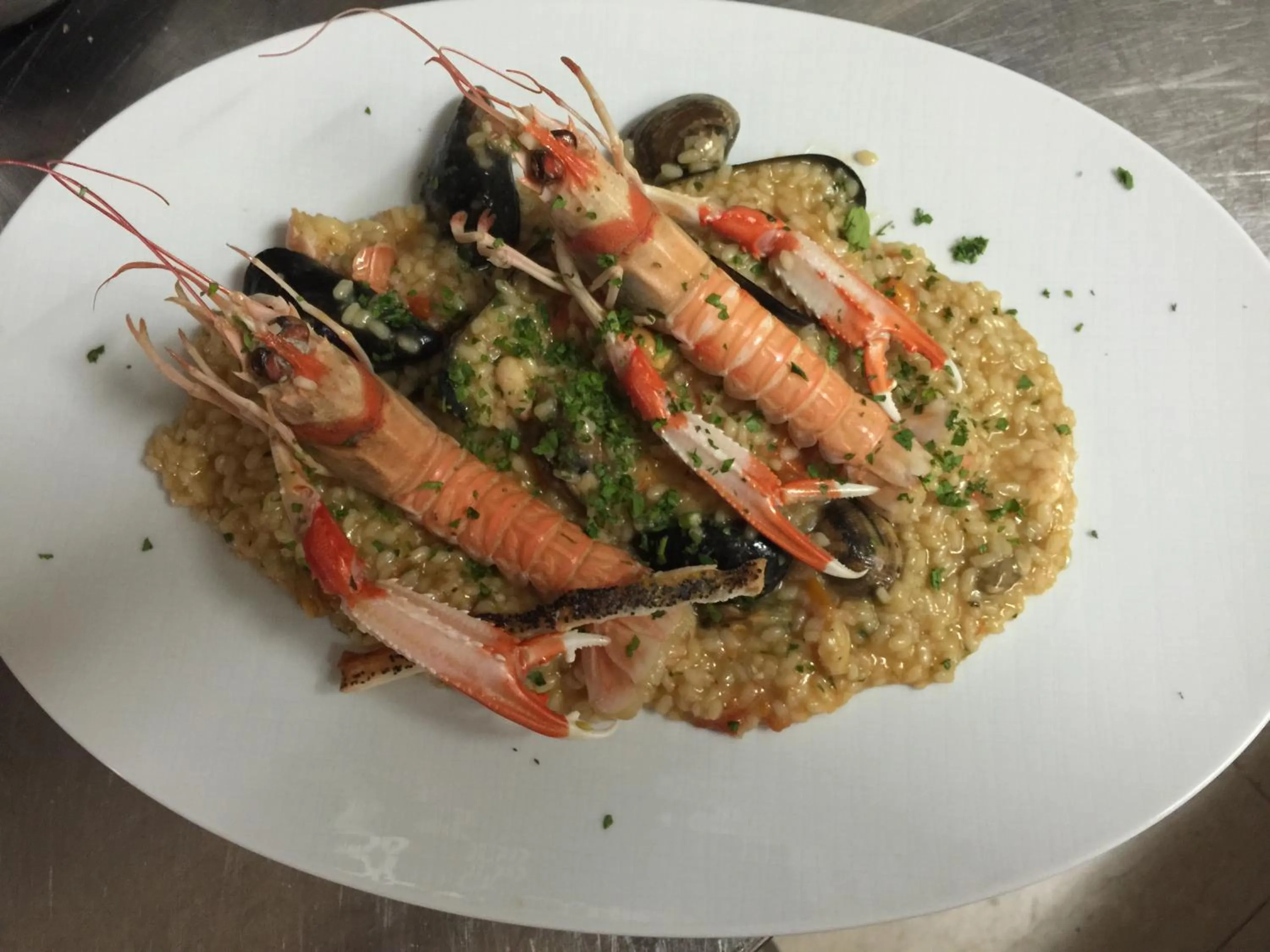 Food close-up in Hotel Oasi da Paolo