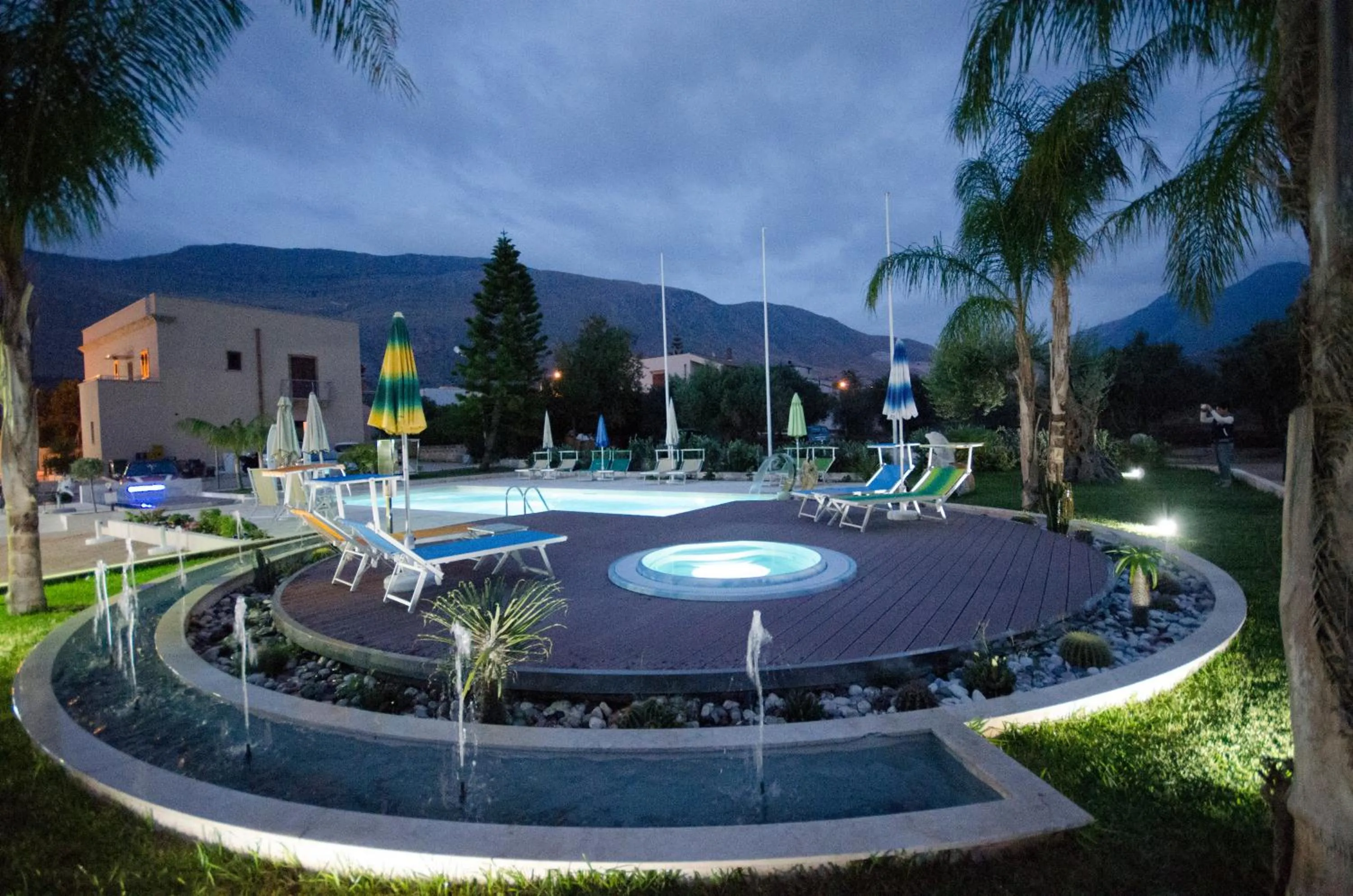 Swimming pool in Hotel Oasi da Paolo