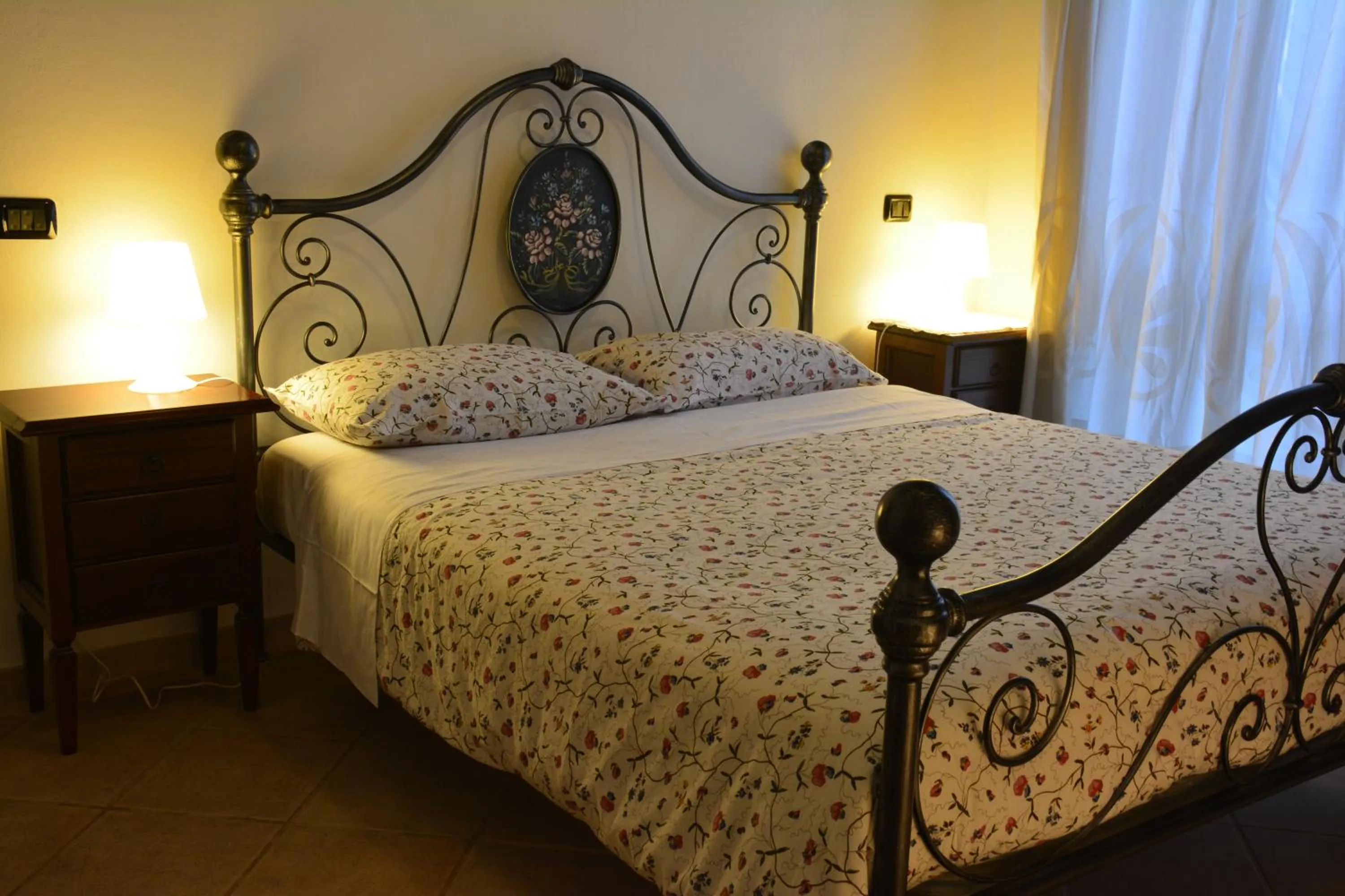 Bed in Villa Regina