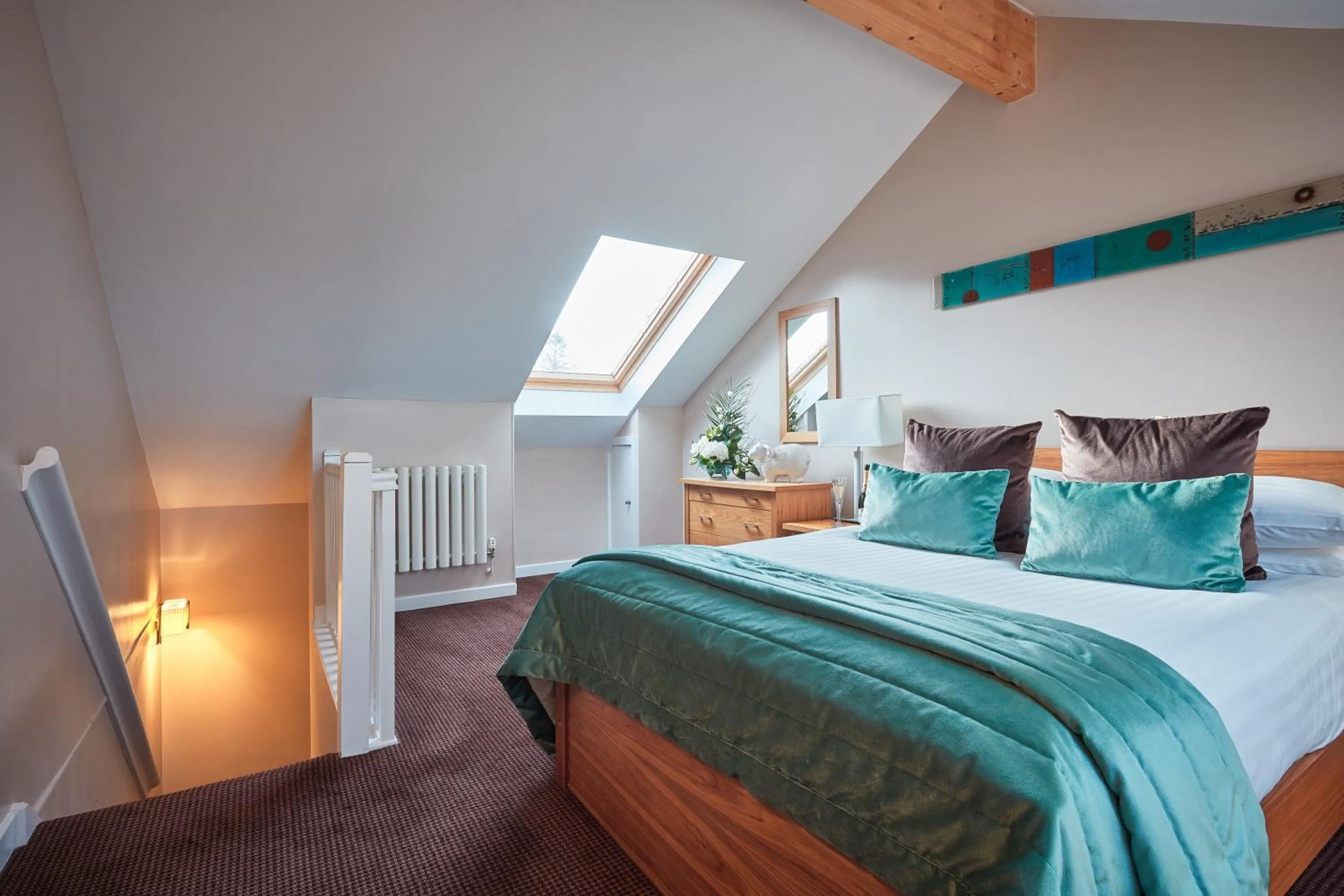 Bedroom, Bed in The Ullswater Suites at Whitbarrow