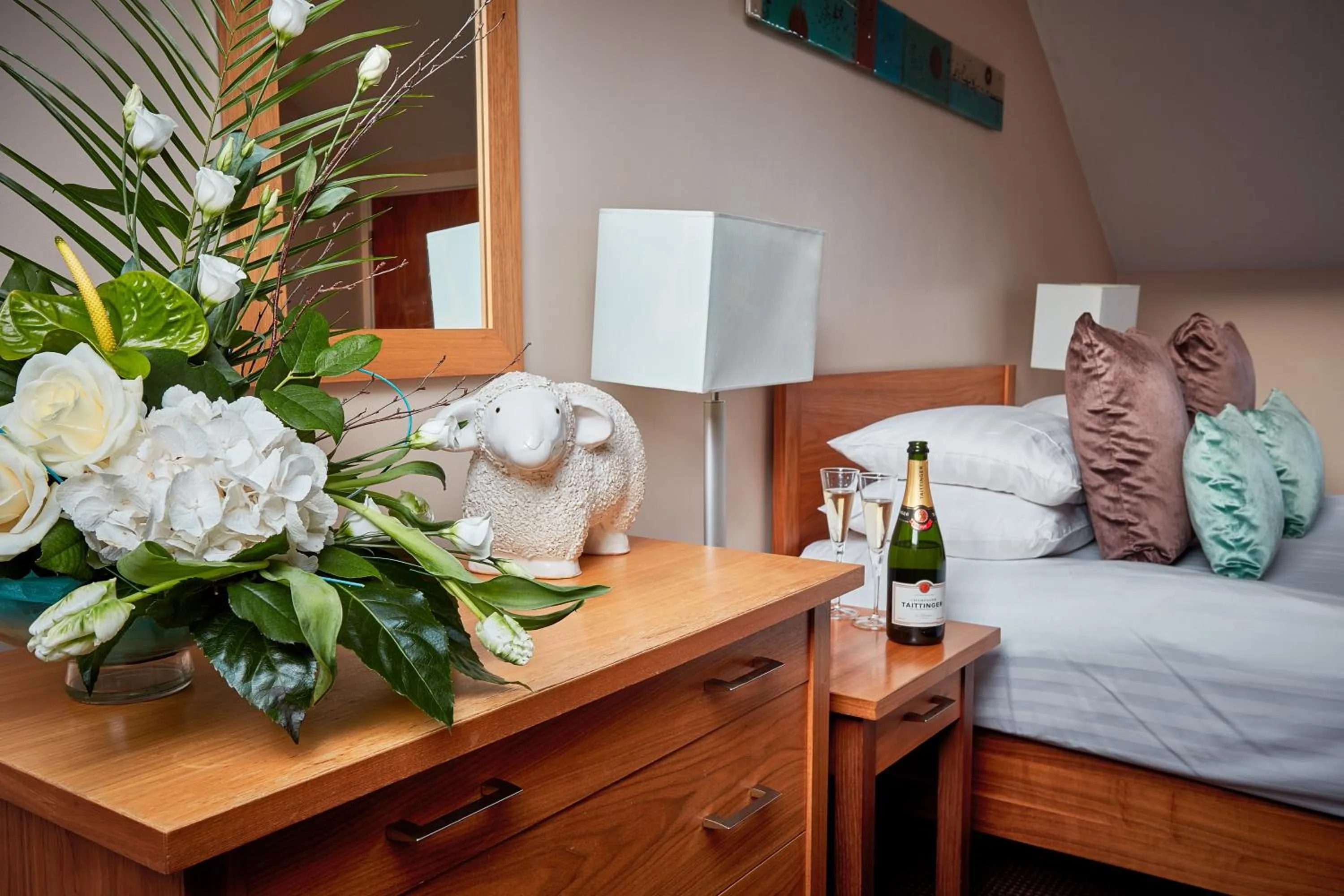 Bedroom, Bed in The Ullswater Suites at Whitbarrow