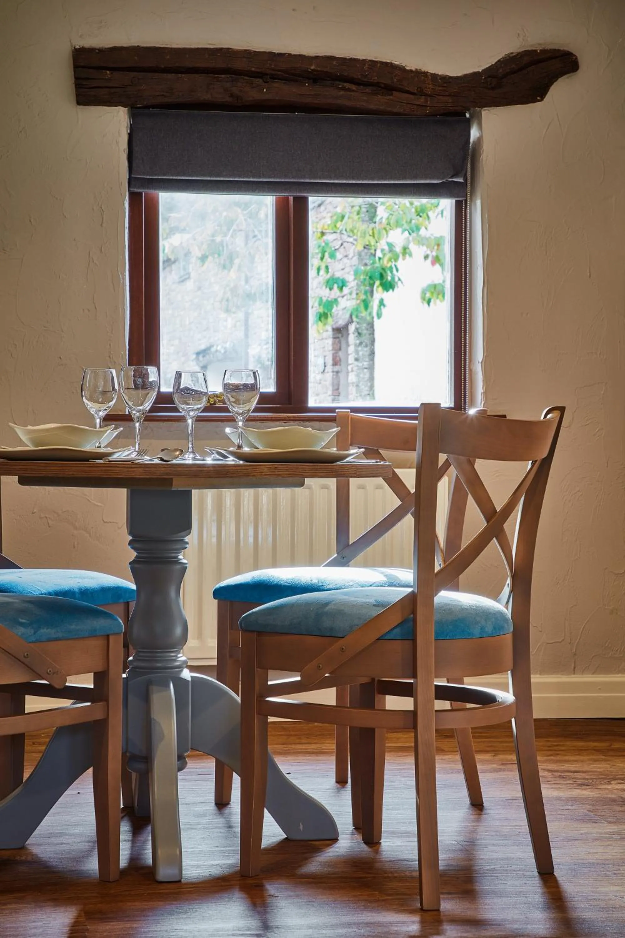 Dining area in The Ullswater Suites at Whitbarrow