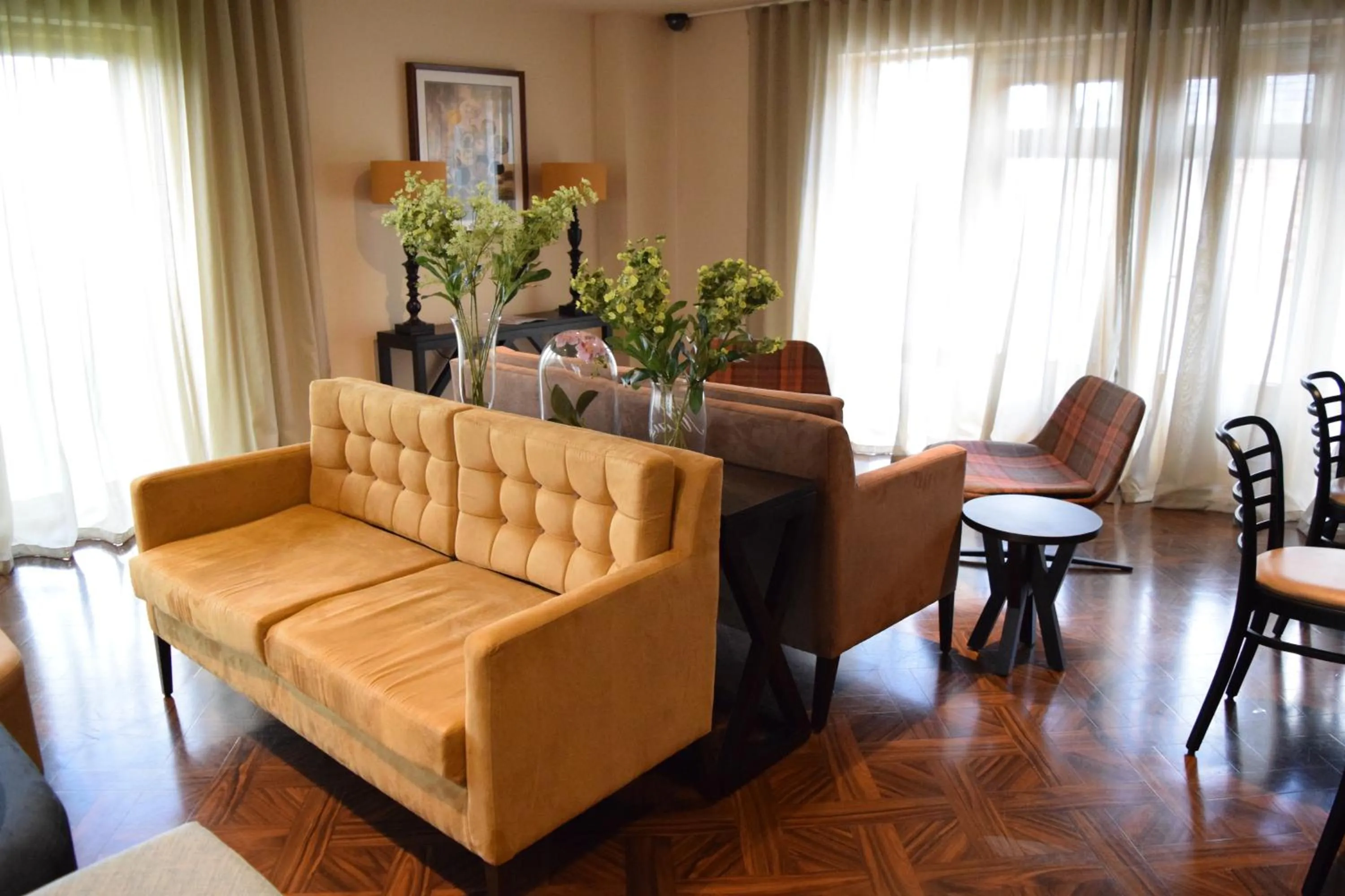 Living room in The Ullswater Suites at Whitbarrow