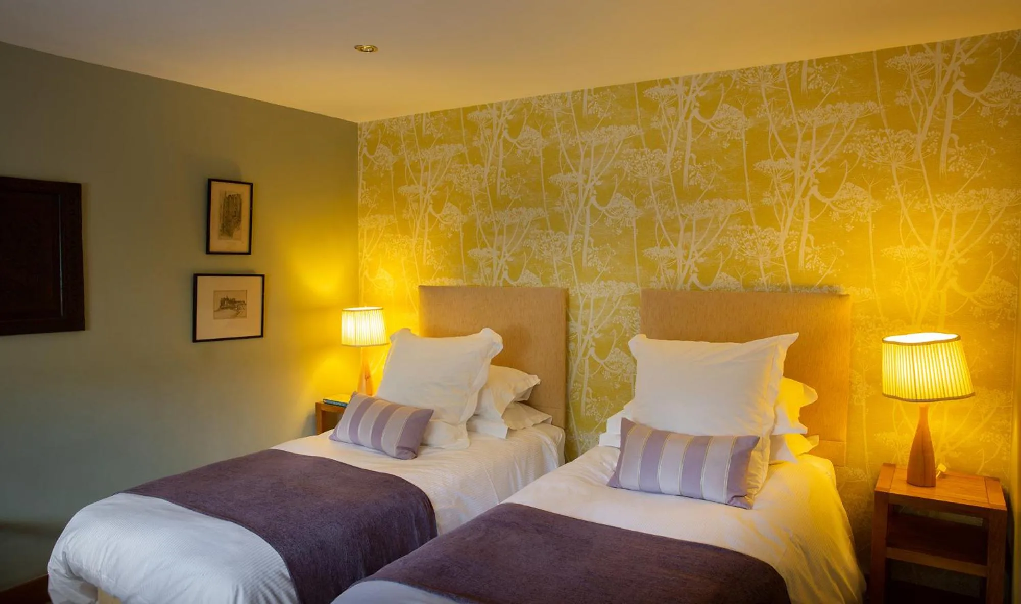 Bedroom, Bed in Augill Castle