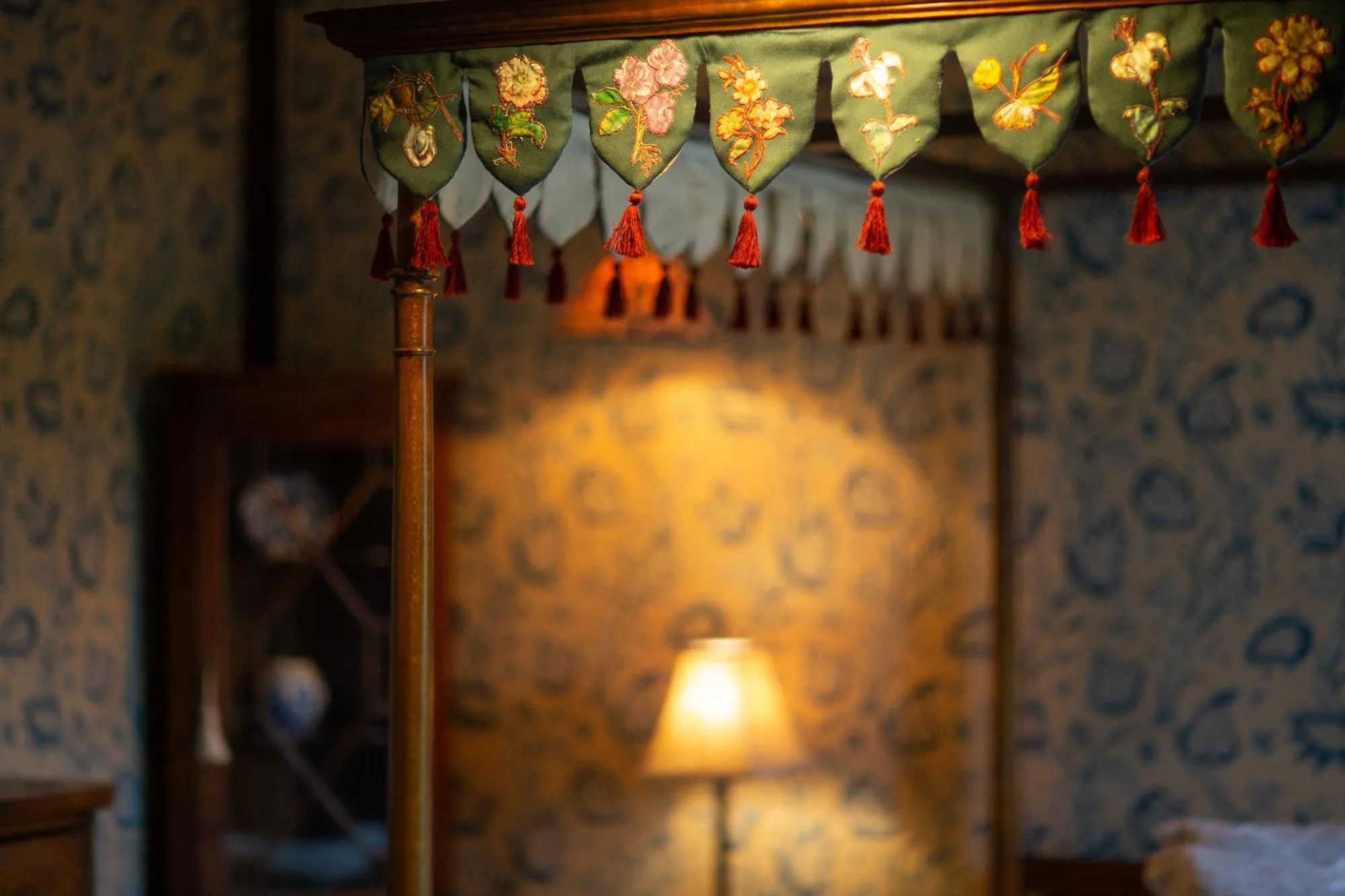 Bedroom, Bed in Augill Castle