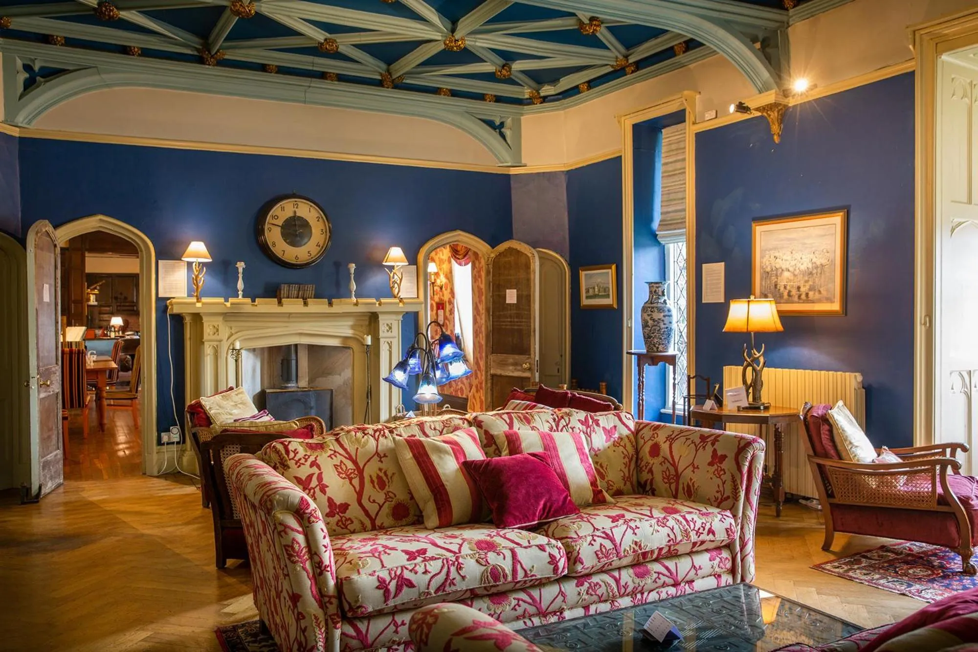 Lobby or reception in Augill Castle