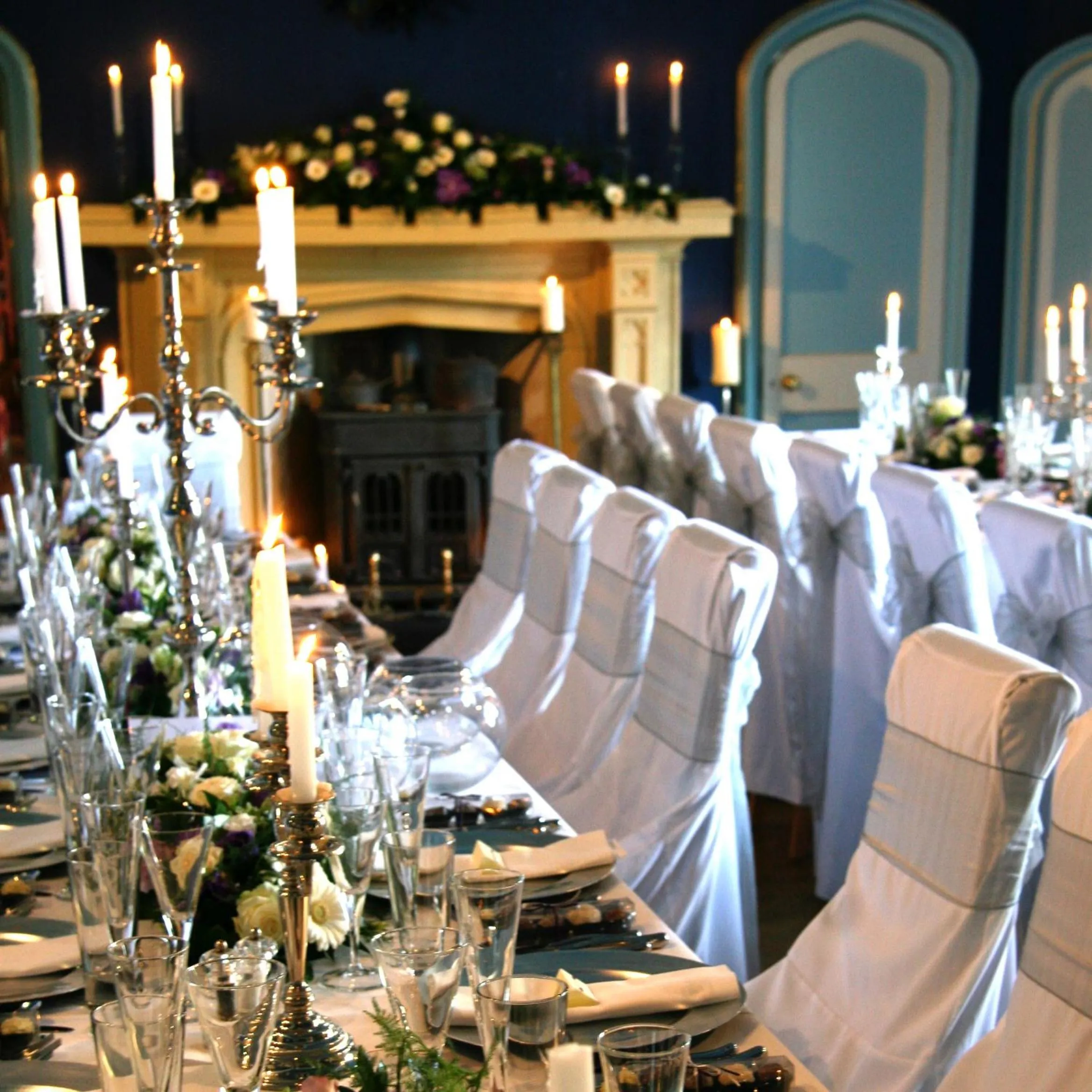 Dining area in Augill Castle